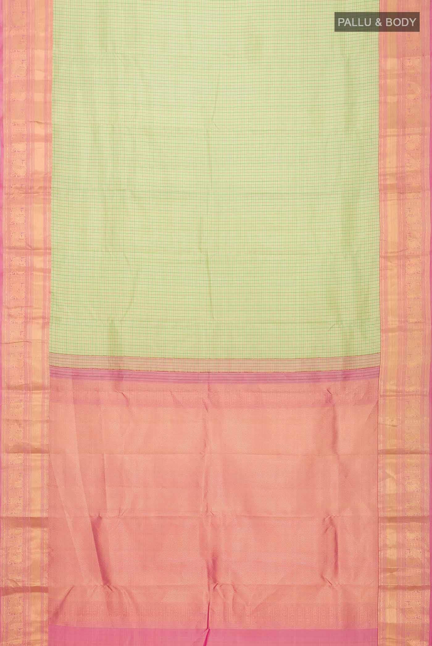 Green Kanchipuram Silk Saree
