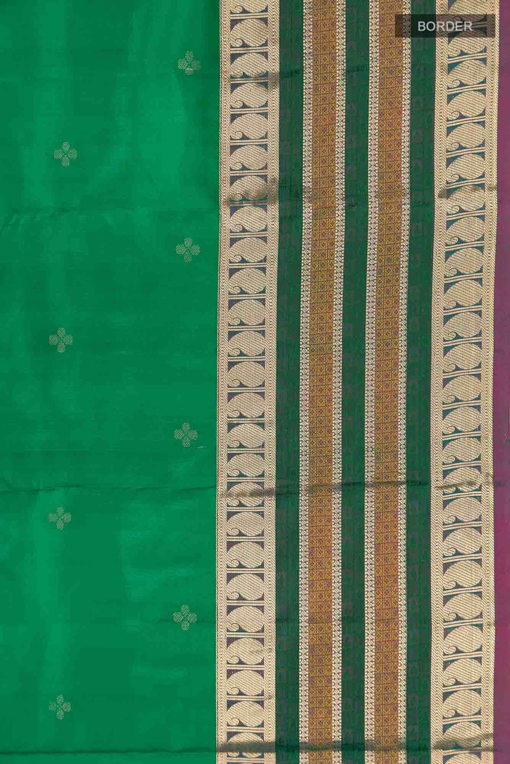 Green Kanchipuram Silk Saree