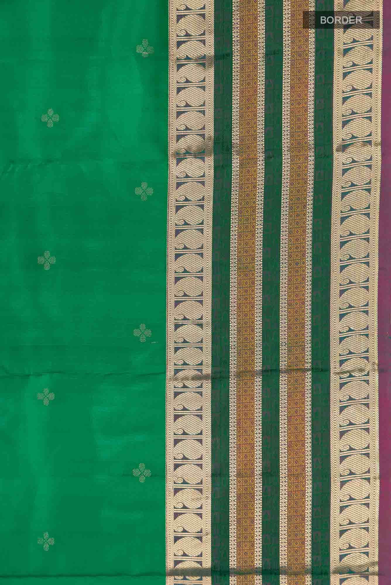 Green Kanchipuram Silk Saree