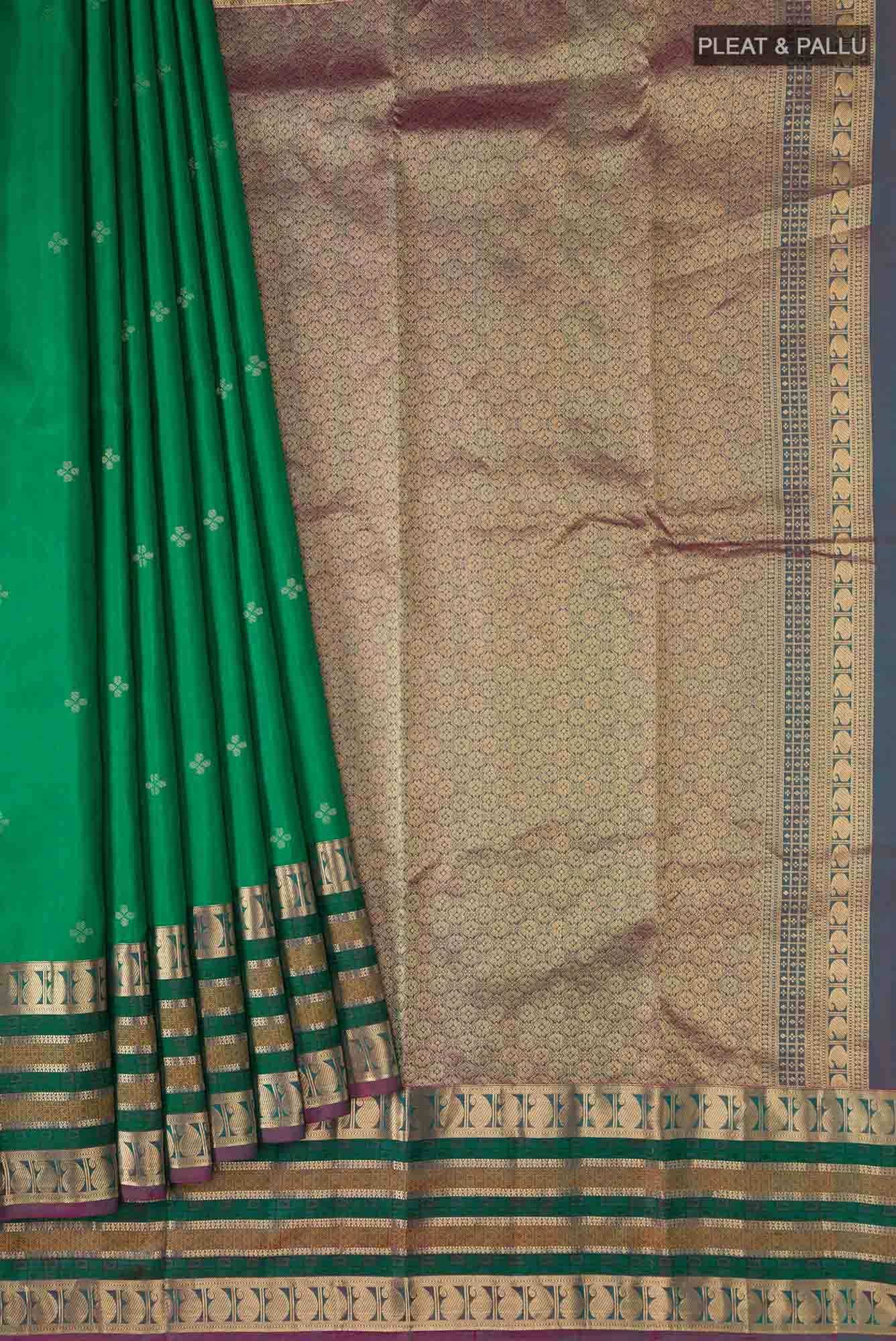Green Kanchipuram Silk Saree