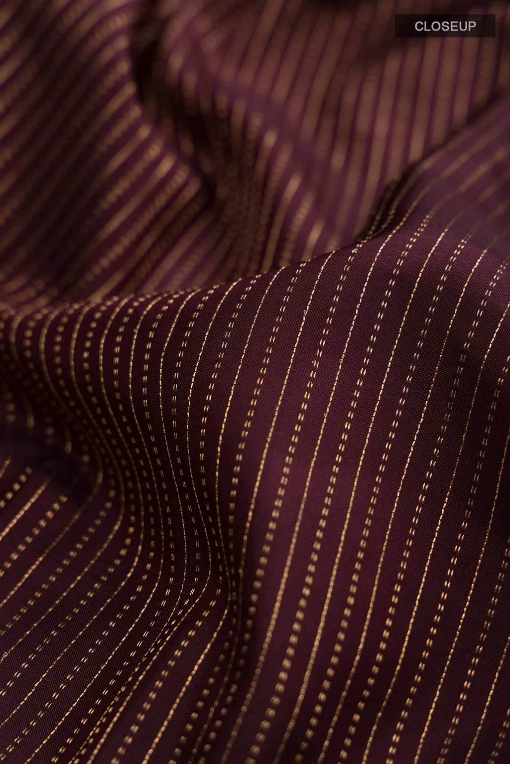 Brown Kanchipuram Silk Saree