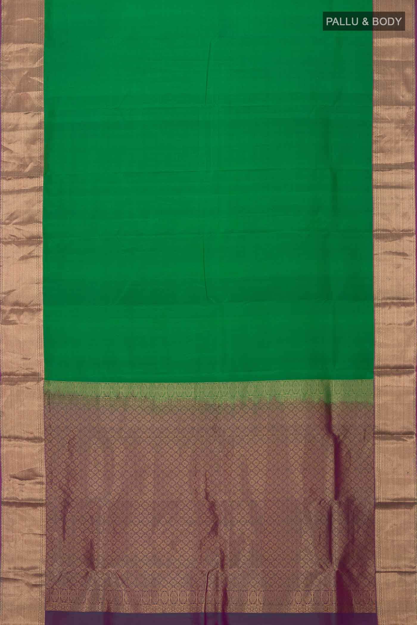Green Kanchipuram Silk Saree