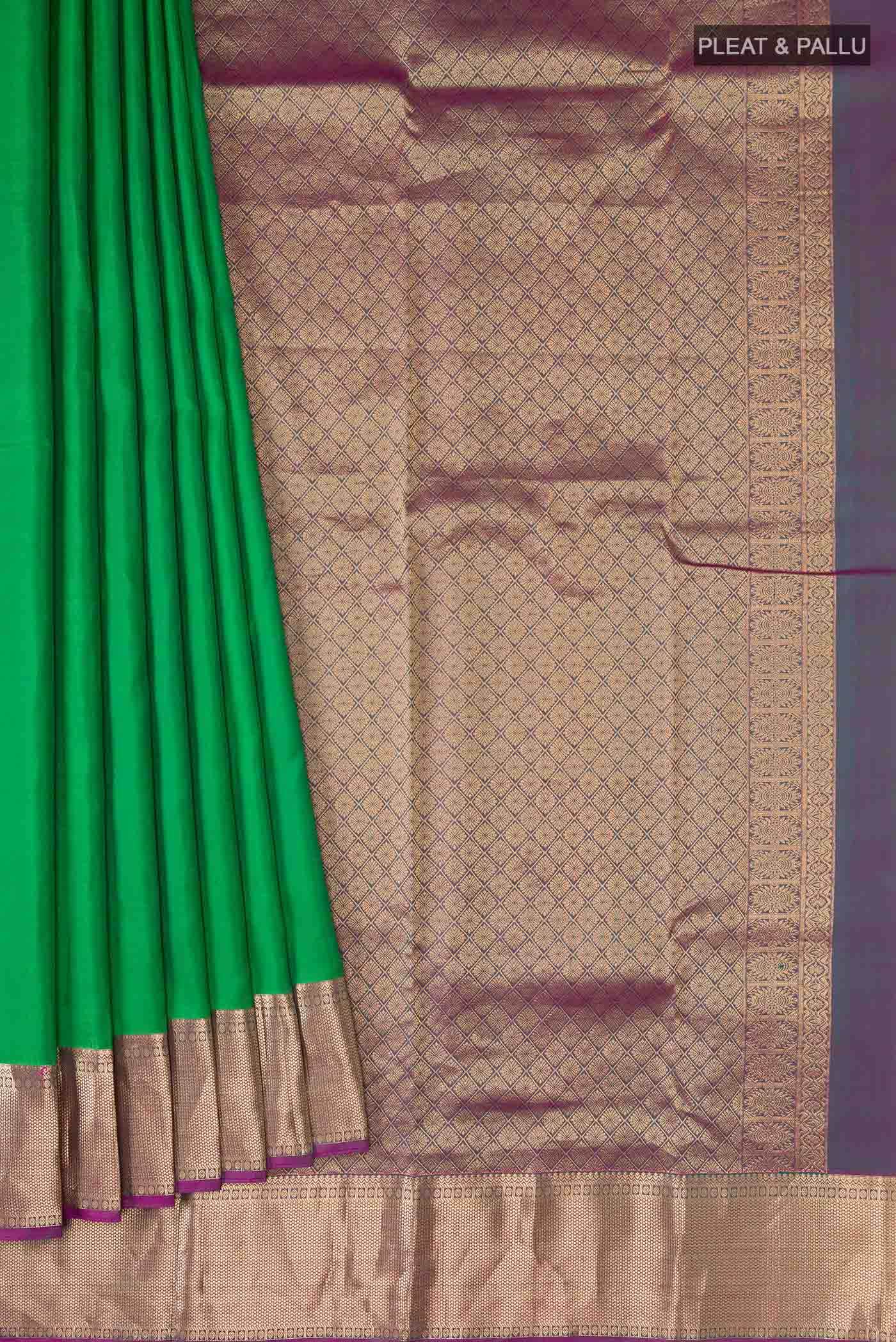 Green Kanchipuram Silk Saree