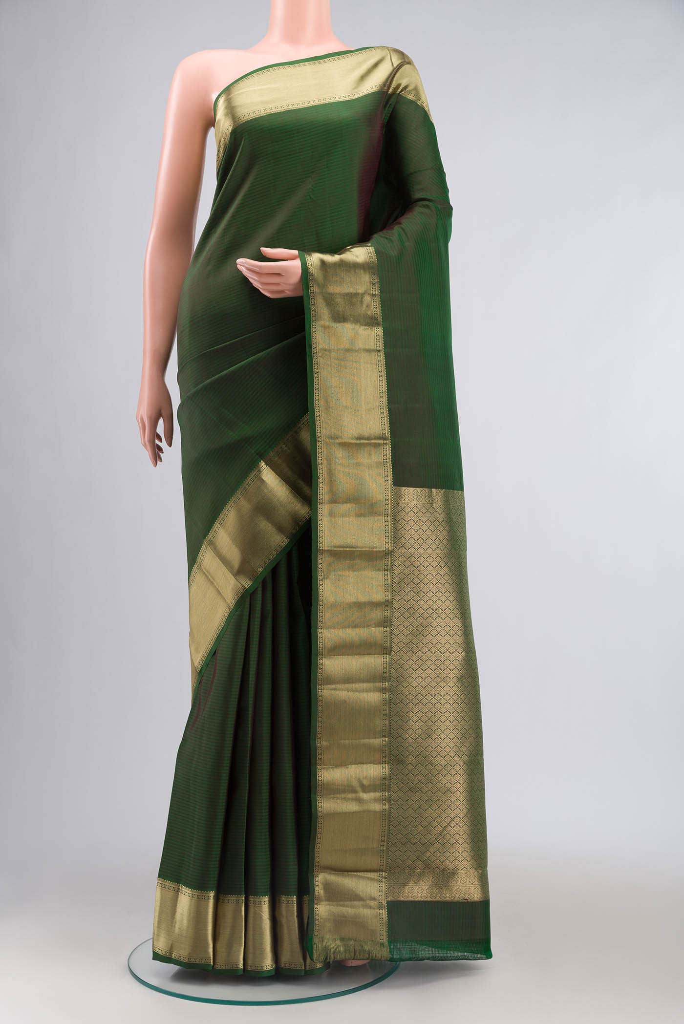 Green Kanchipuram Silk Saree
