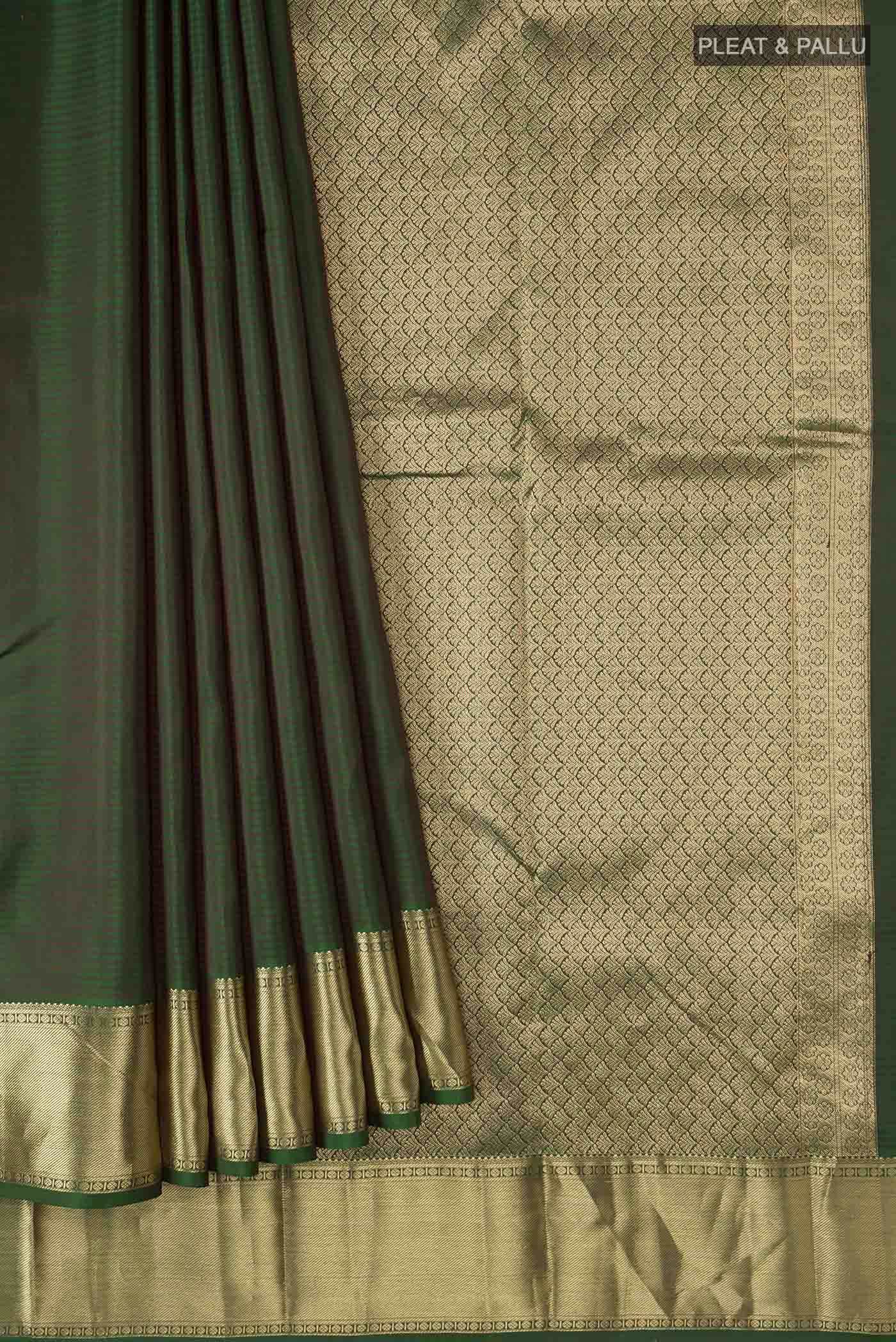 Green Kanchipuram Silk Saree