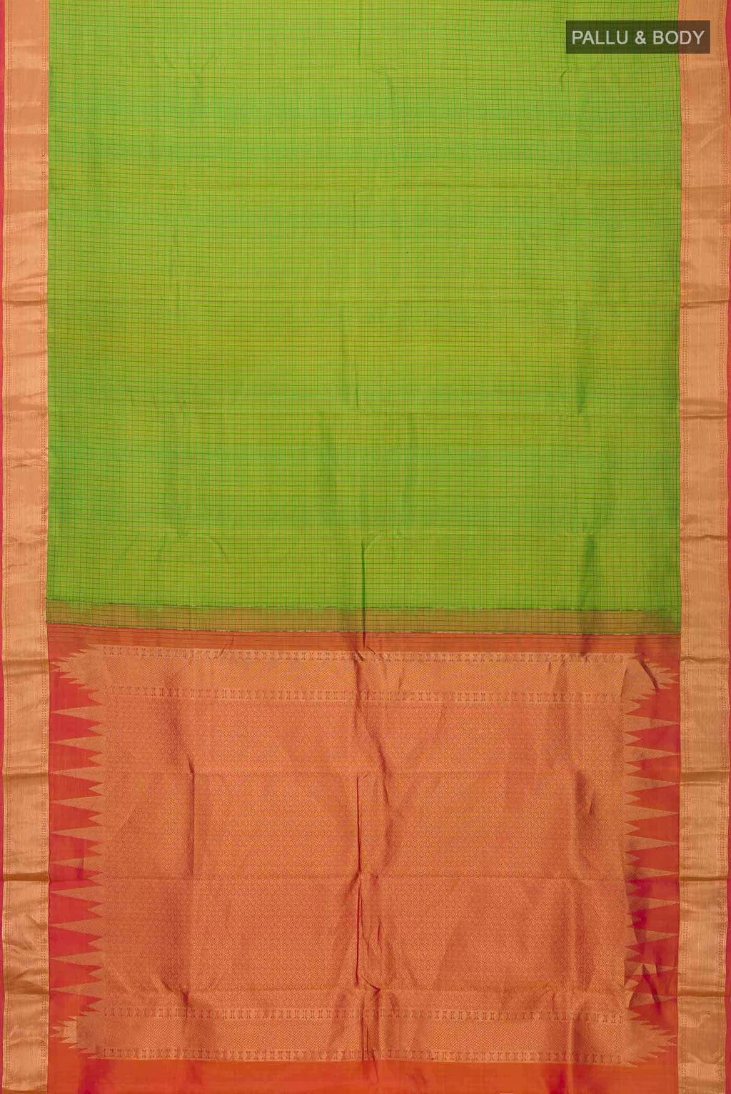 Green Kanchipuram Silk Saree