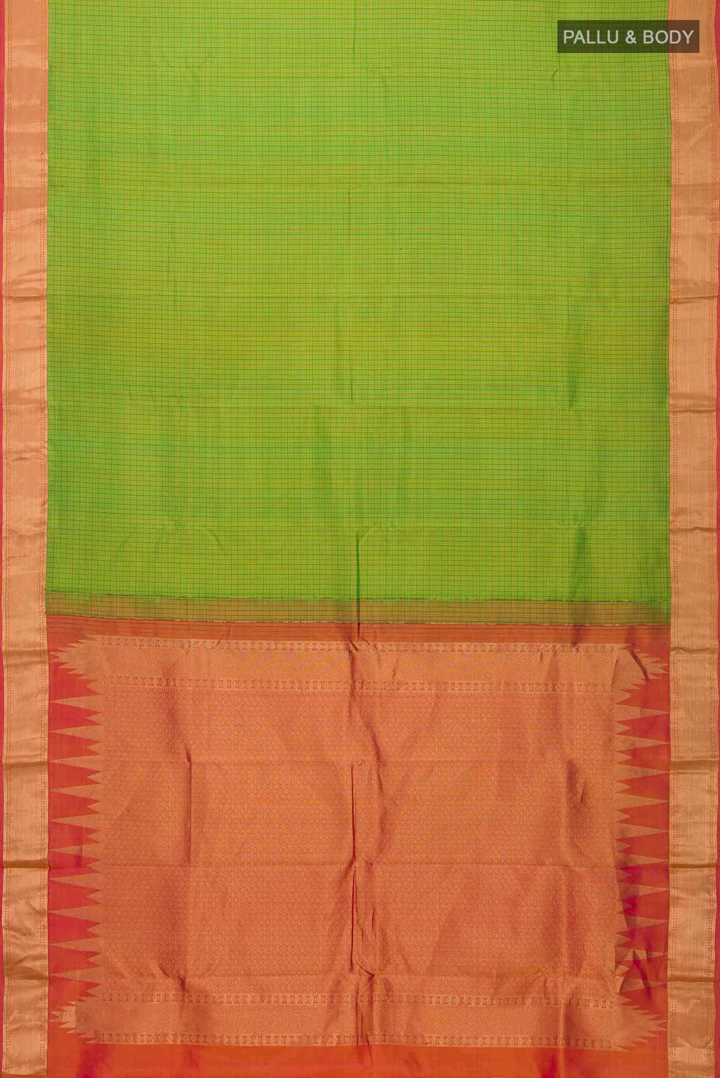 Green Kanchipuram Silk Saree