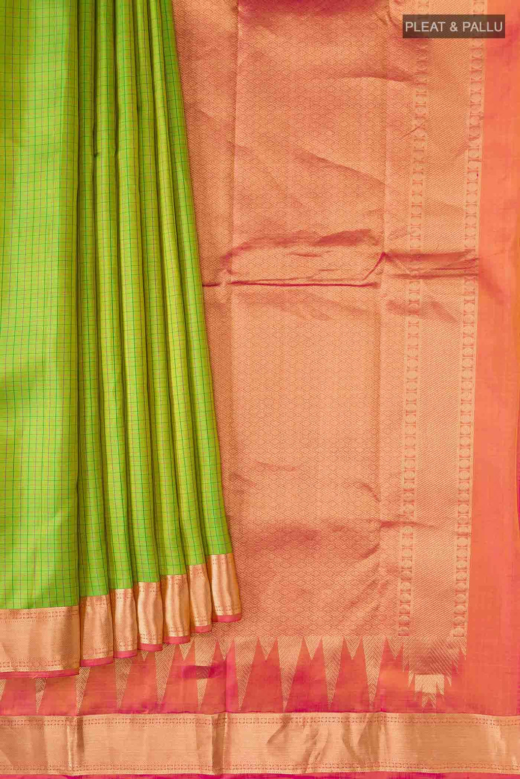 Green Kanchipuram Silk Saree