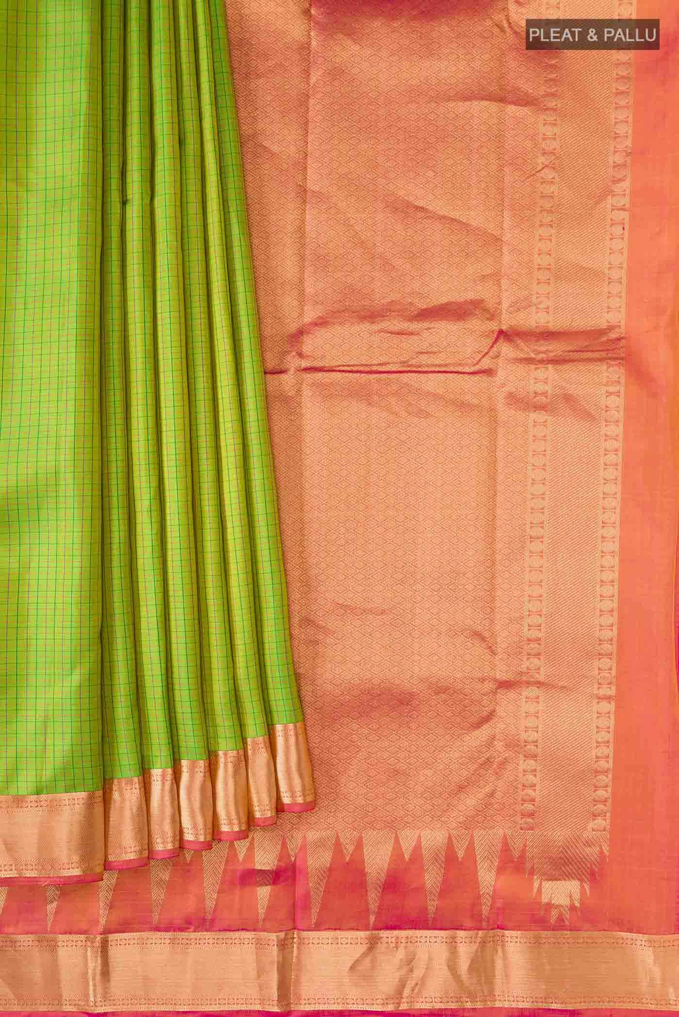 Green Kanchipuram Silk Saree
