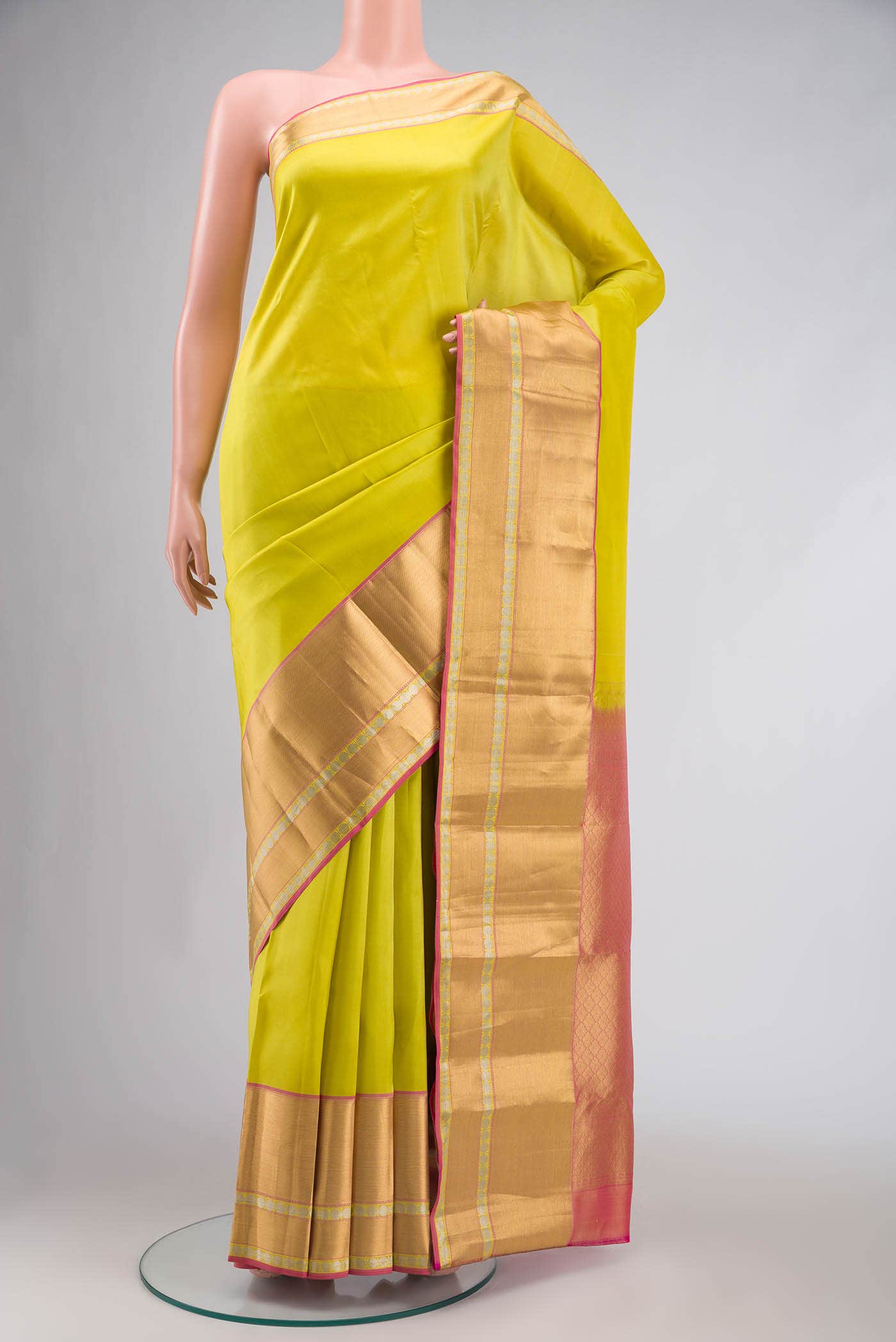 Green Kanchipuram Silk Saree