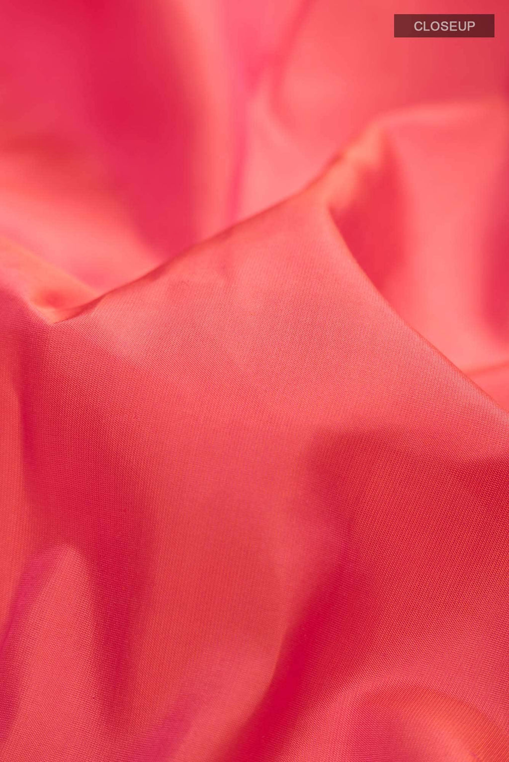 Orange with Pink Dual Tone Kanchipuram Silk Saree