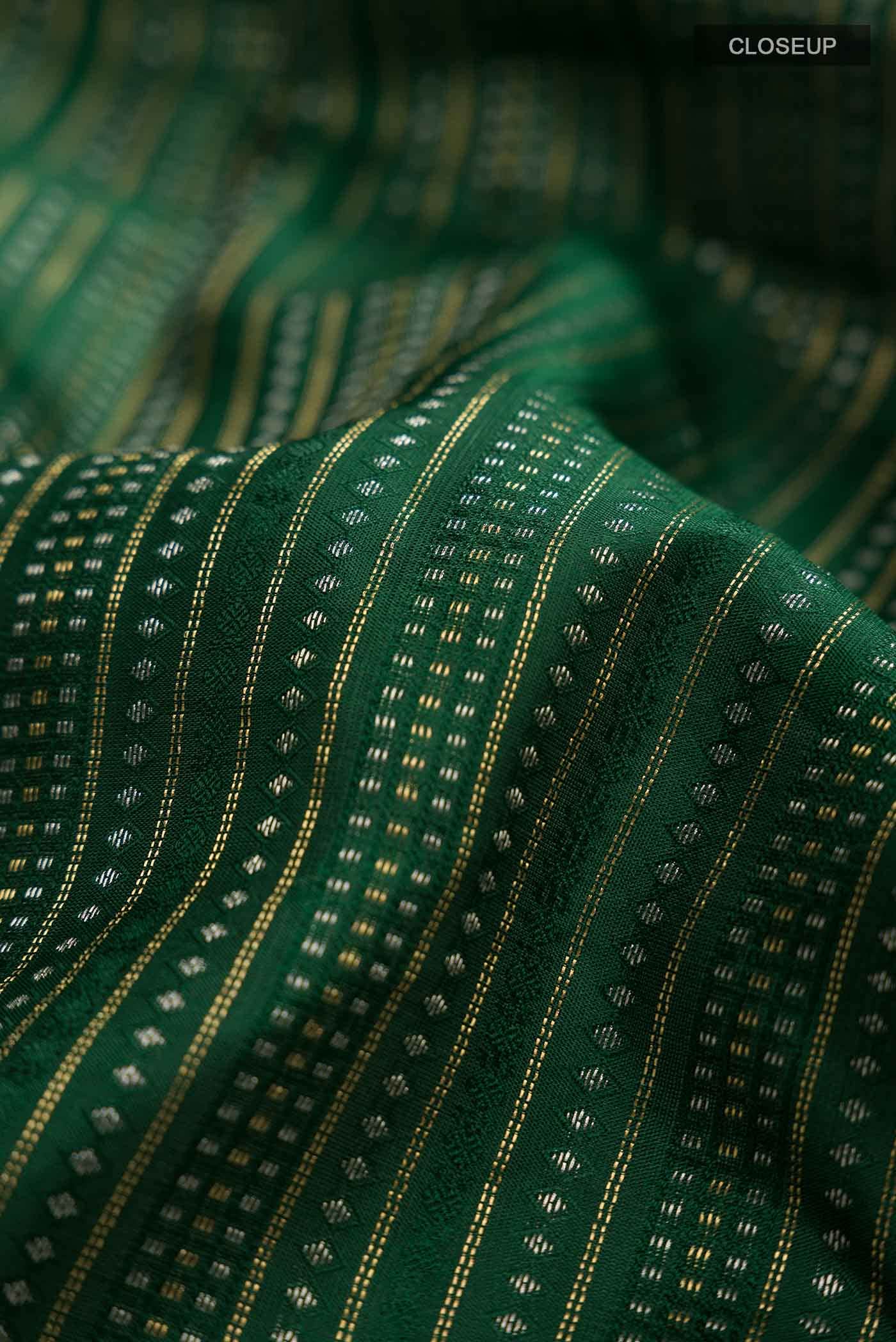 Green Kanchipuram Silk Saree