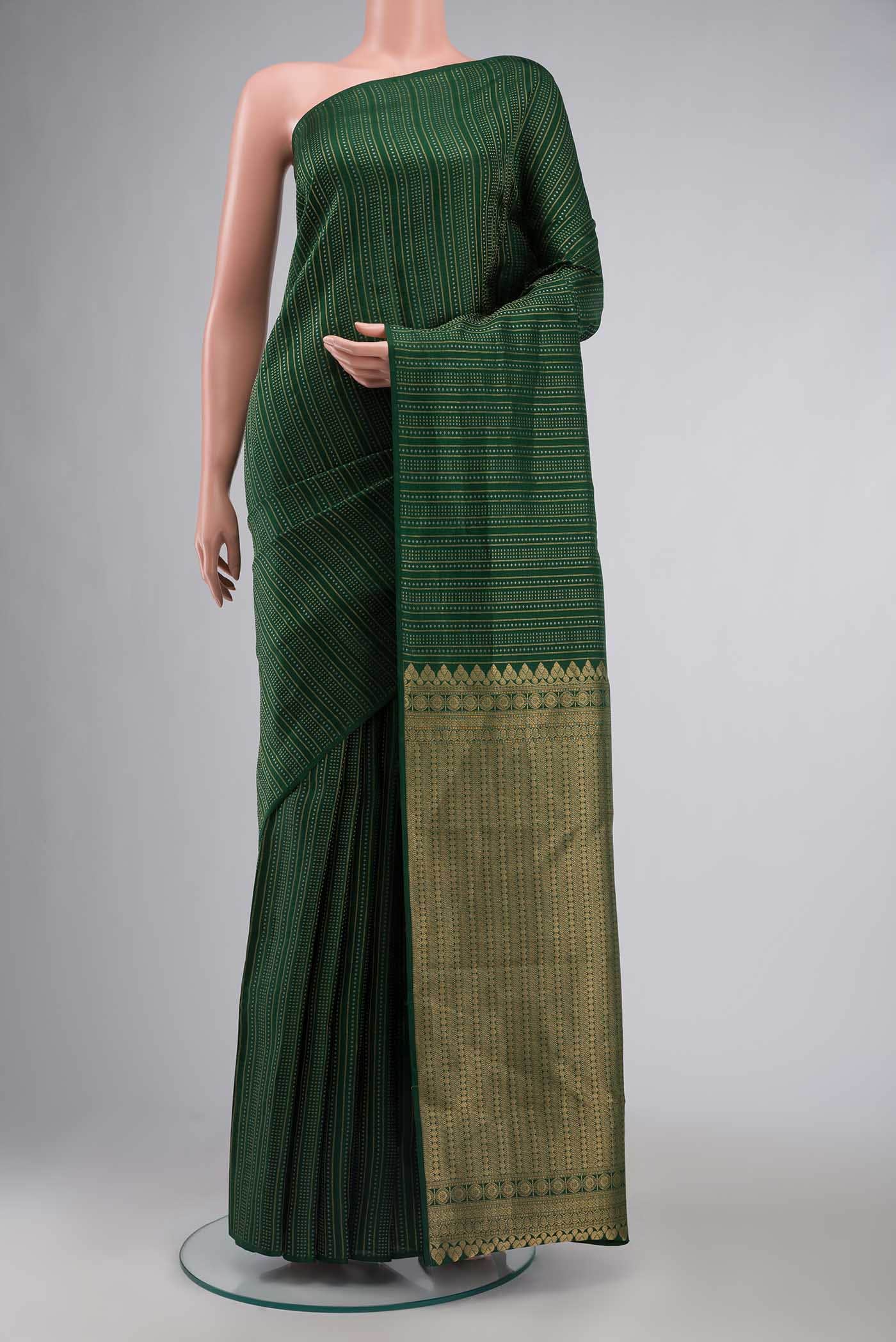 Green Kanchipuram Silk Saree