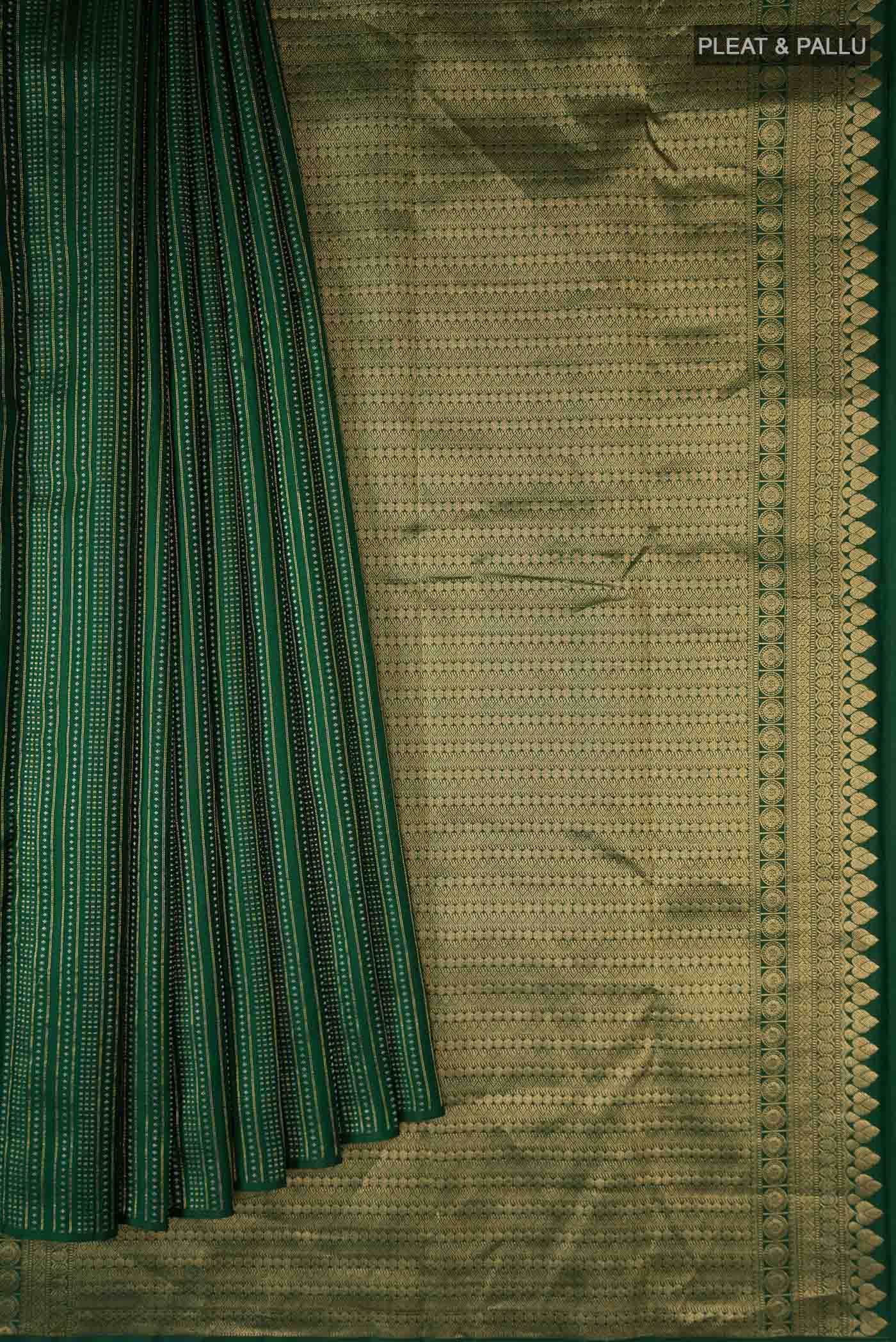 Green Kanchipuram Silk Saree