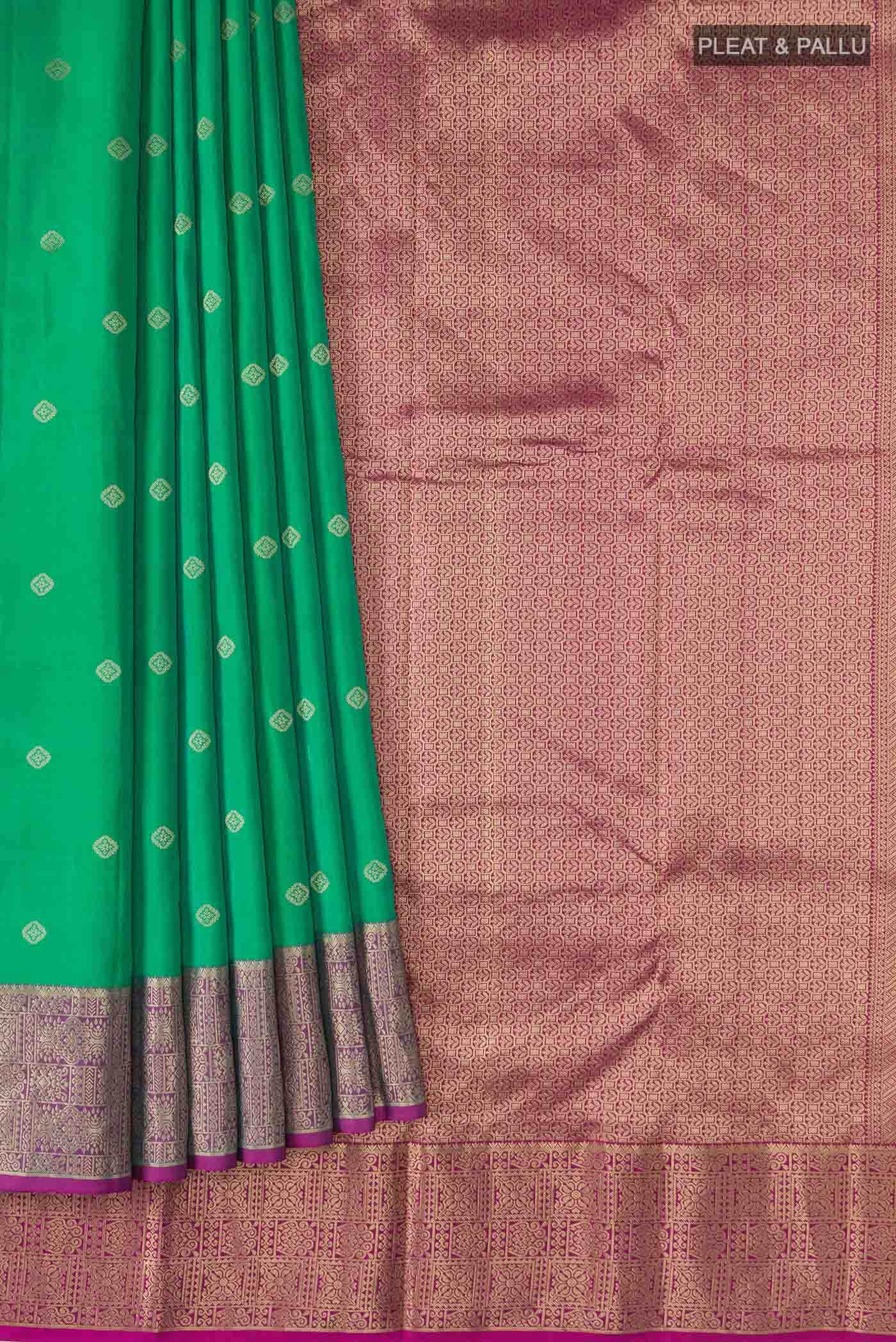 Green Kanchipuram Silk Saree