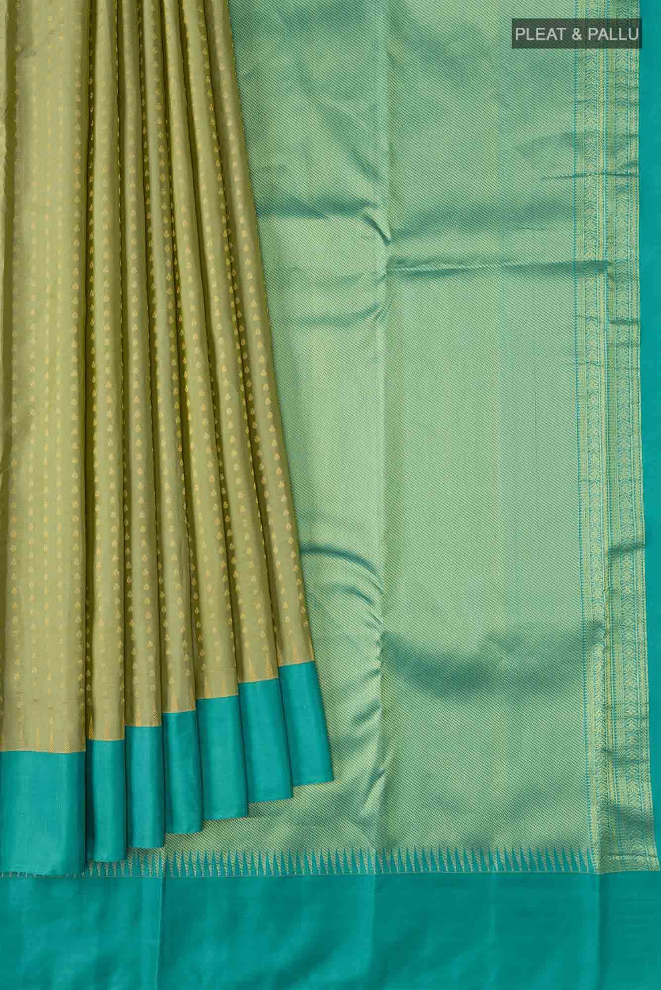 Green Kanchipuram Silk Saree
