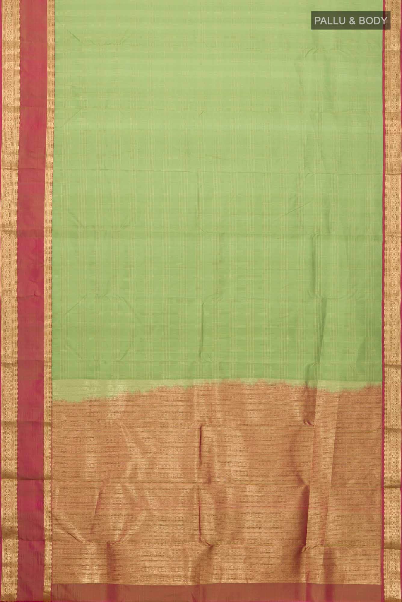 Green Kanchipuram Silk Saree