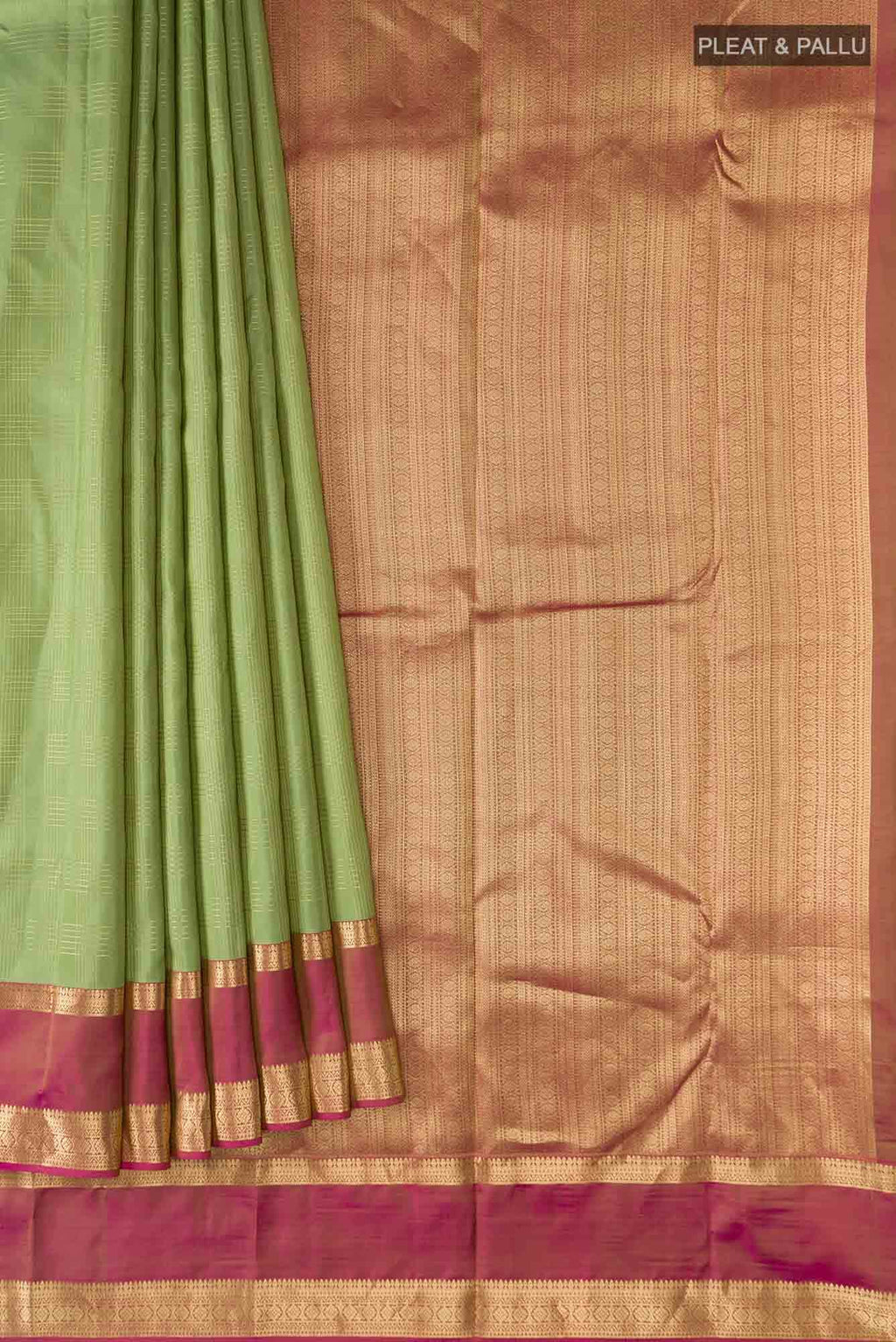 Green Kanchipuram Silk Saree