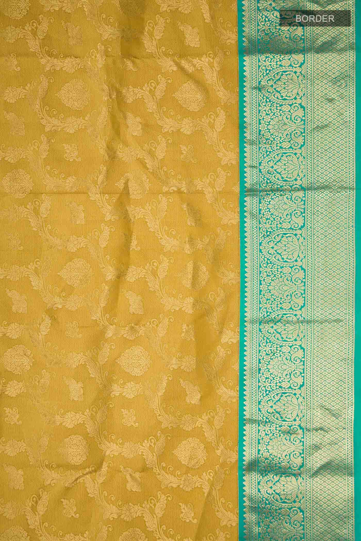 Green Kanchipuram Silk Saree