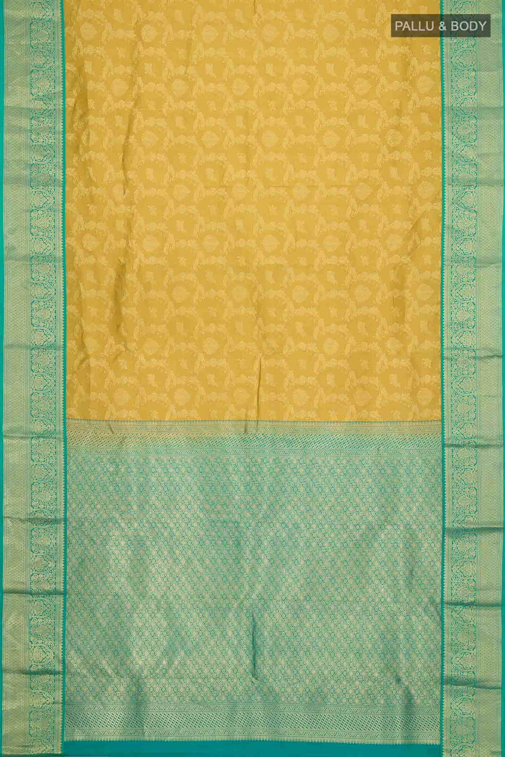 Green Kanchipuram Silk Saree
