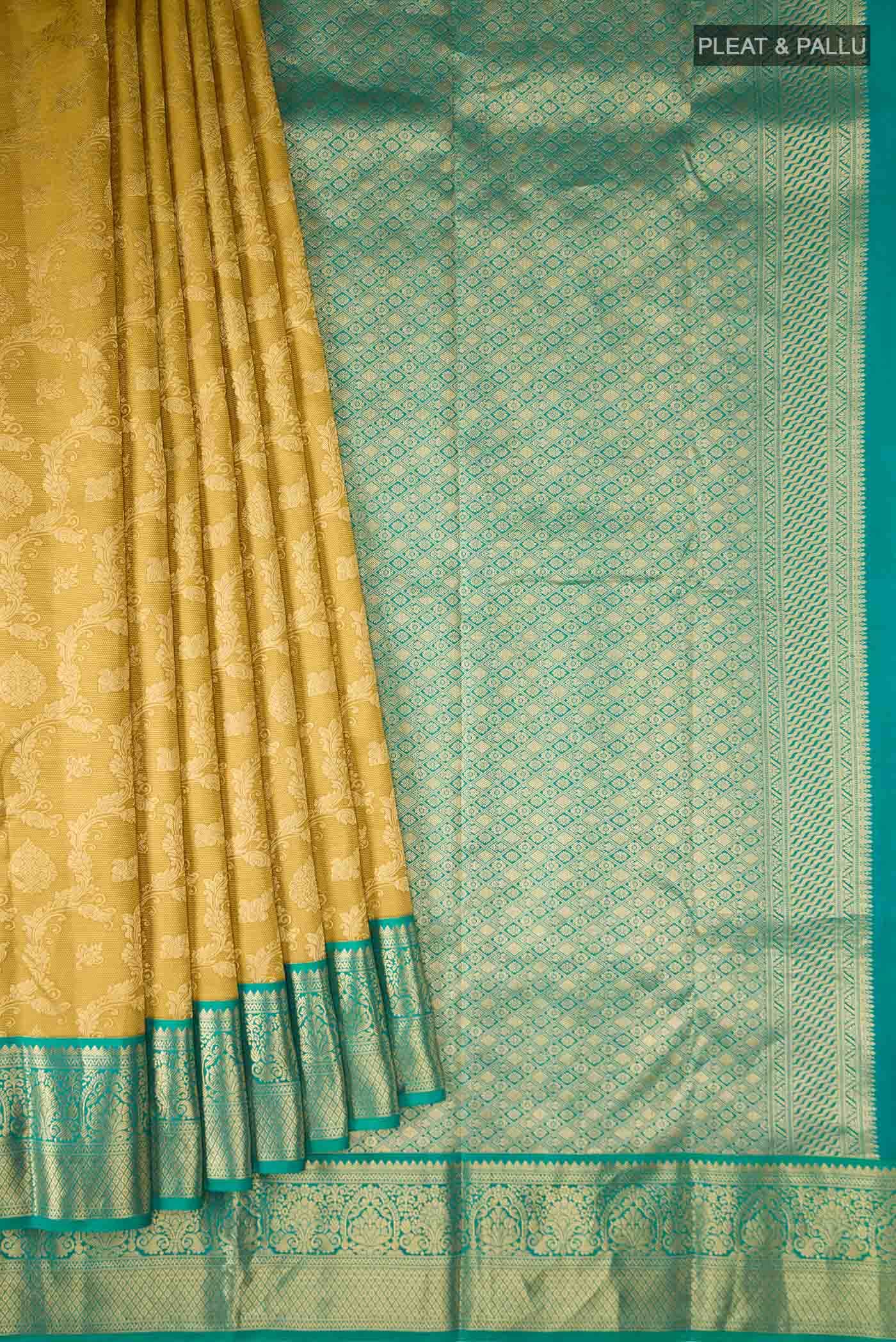Green Kanchipuram Silk Saree
