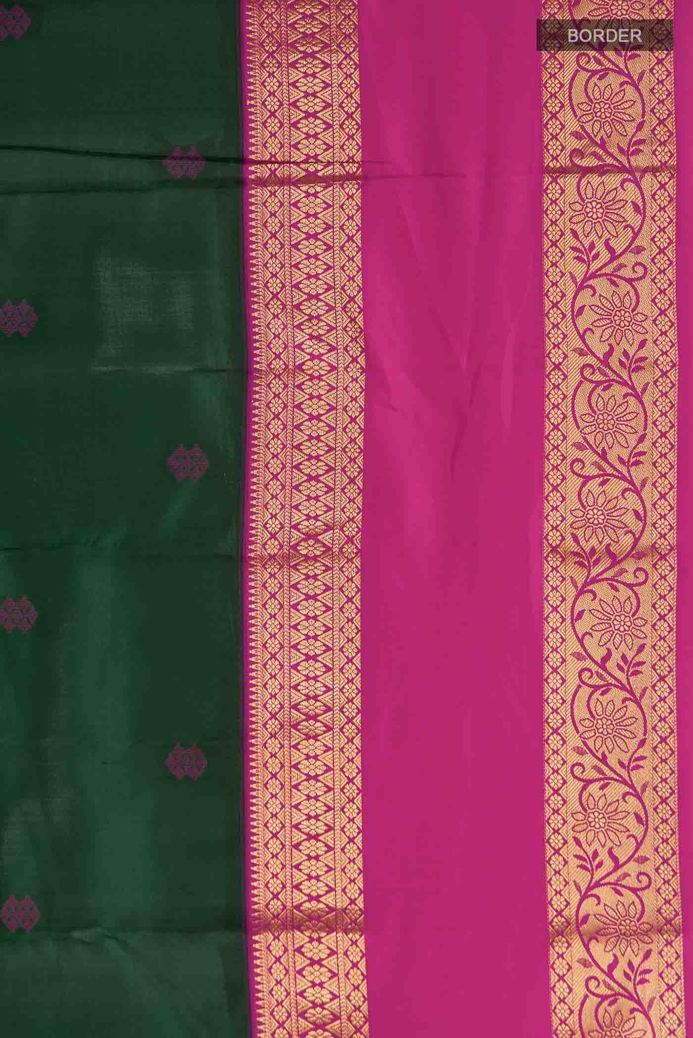 Green Kanchipuram Silk Saree
