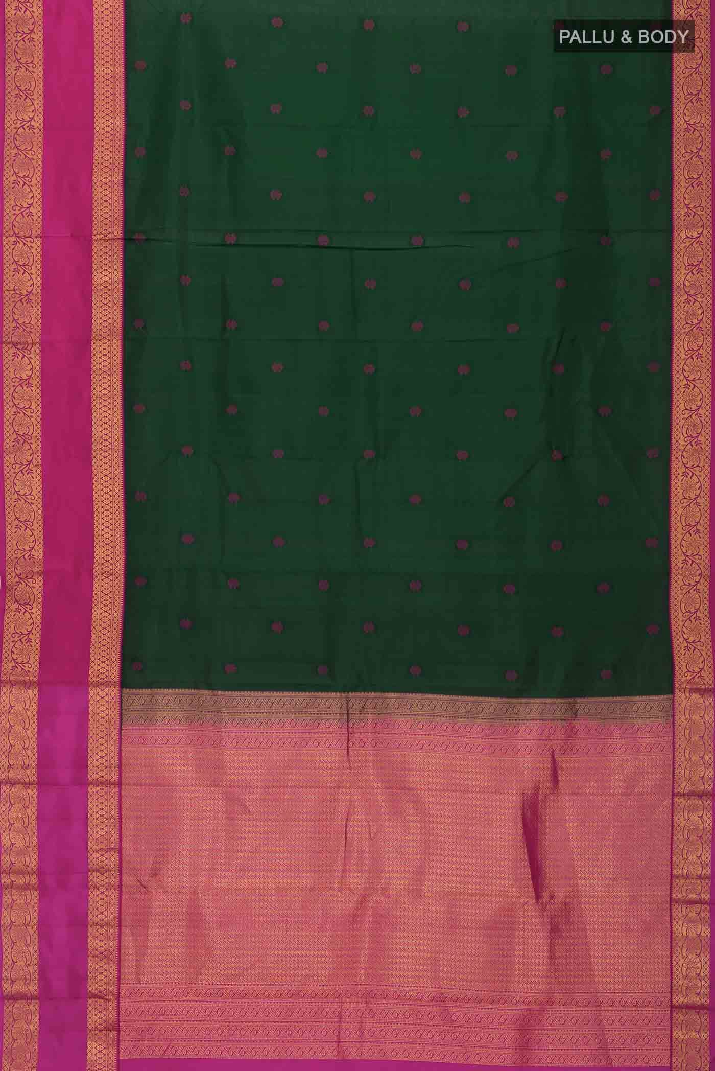 Green Kanchipuram Silk Saree
