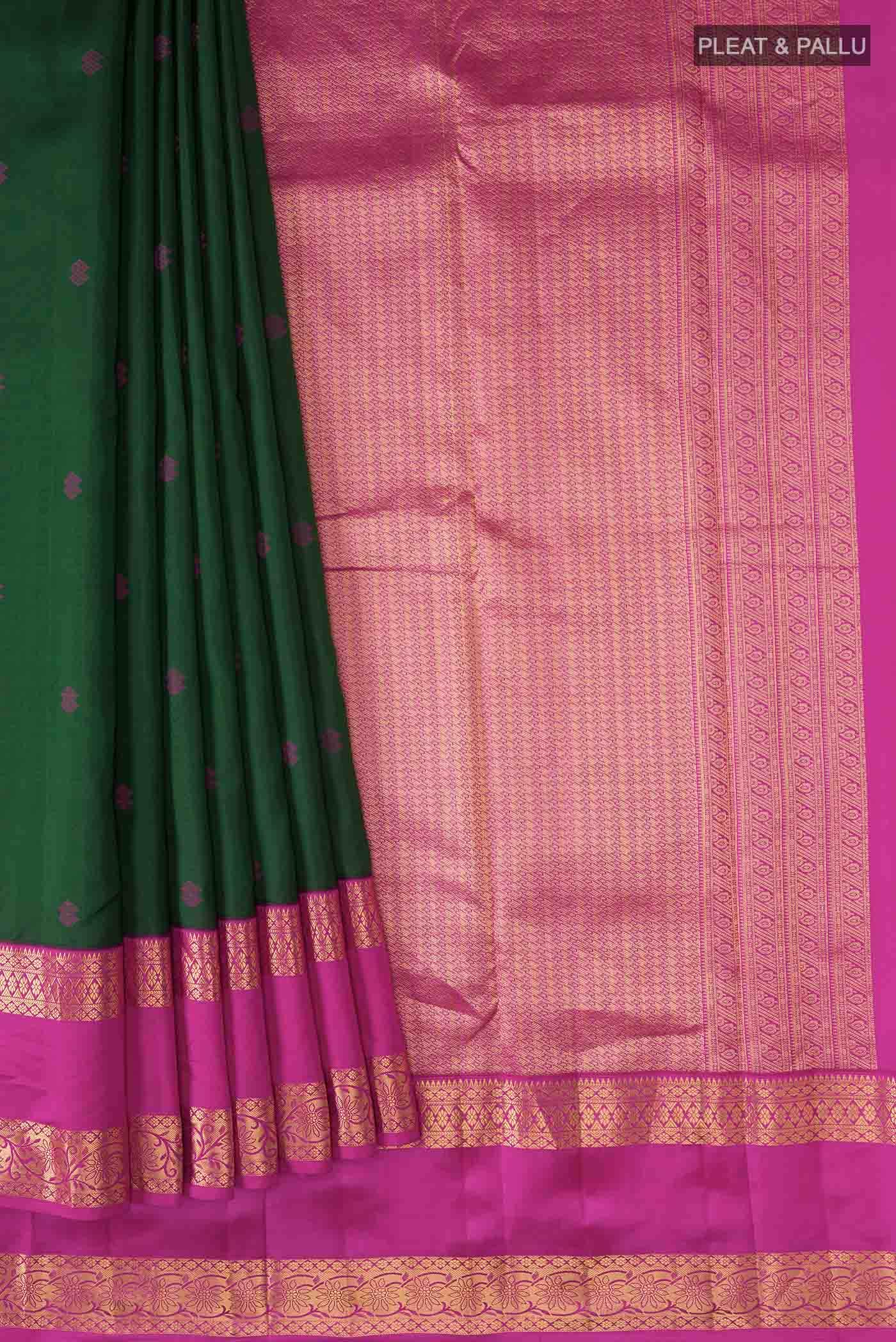 Green Kanchipuram Silk Saree