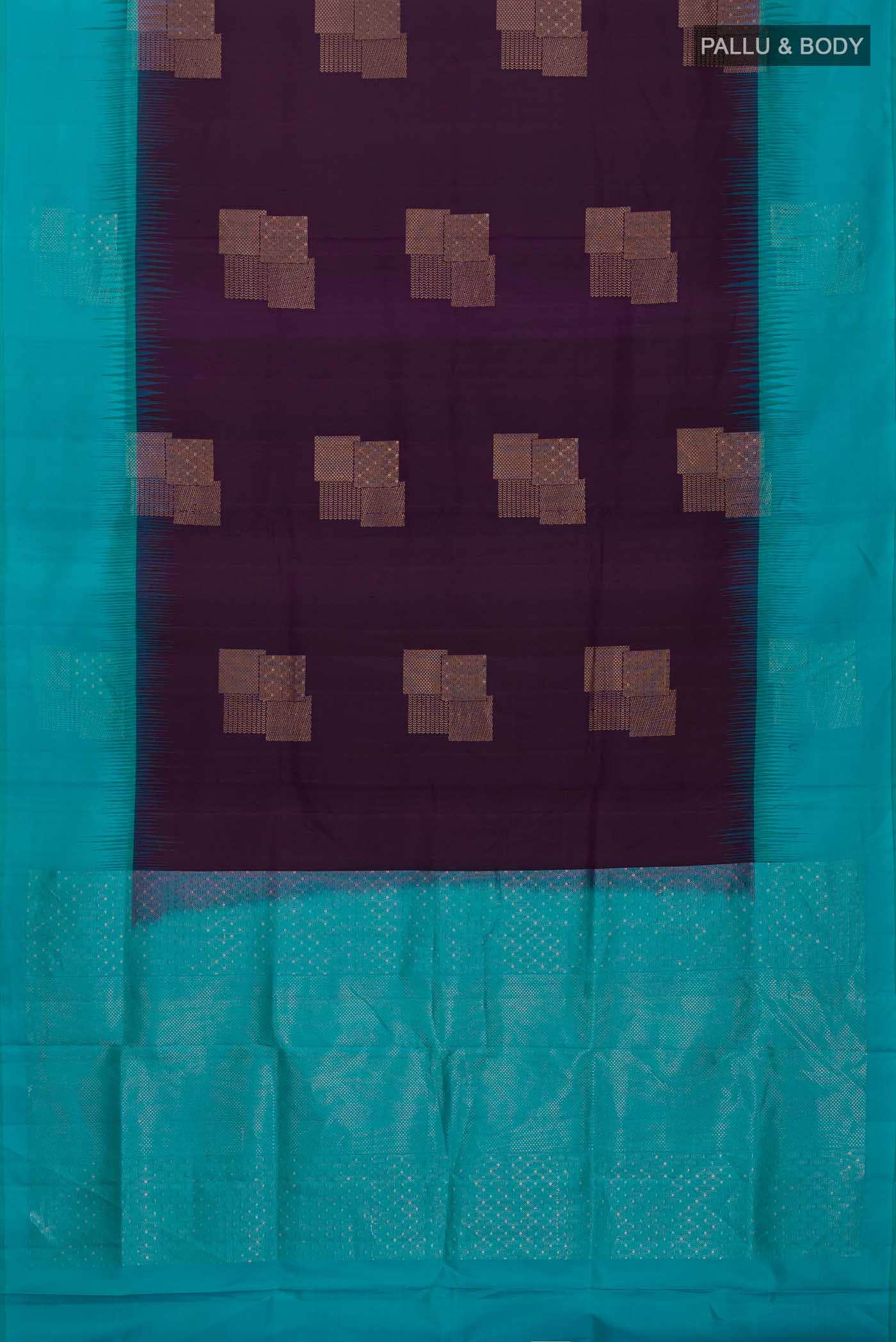 Navy Blue Soft Silk Saree