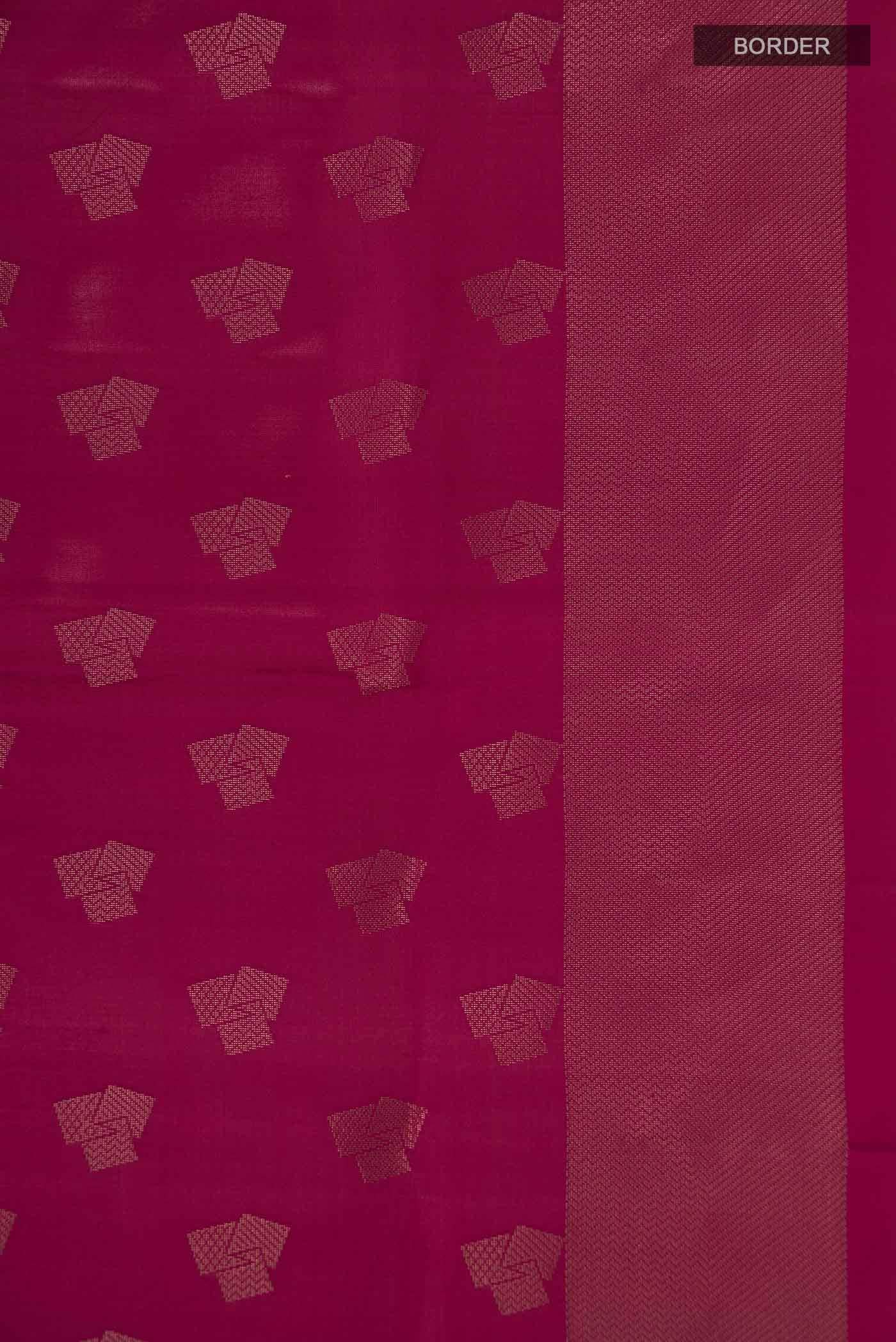 Dark Pink Soft Silk Saree