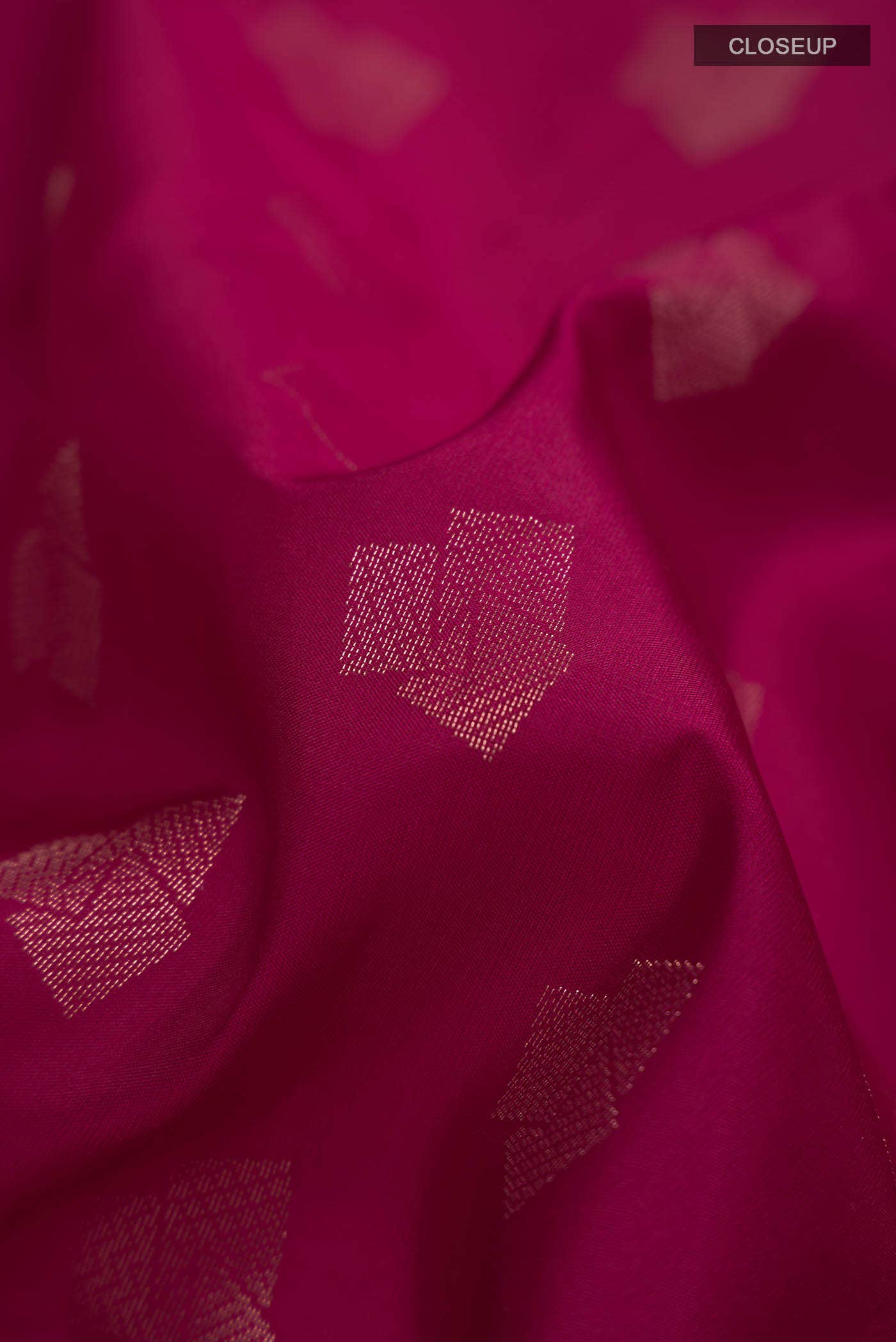 Dark Pink Soft Silk Saree