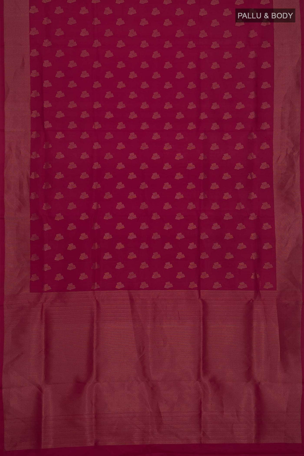 Dark Pink Soft Silk Saree