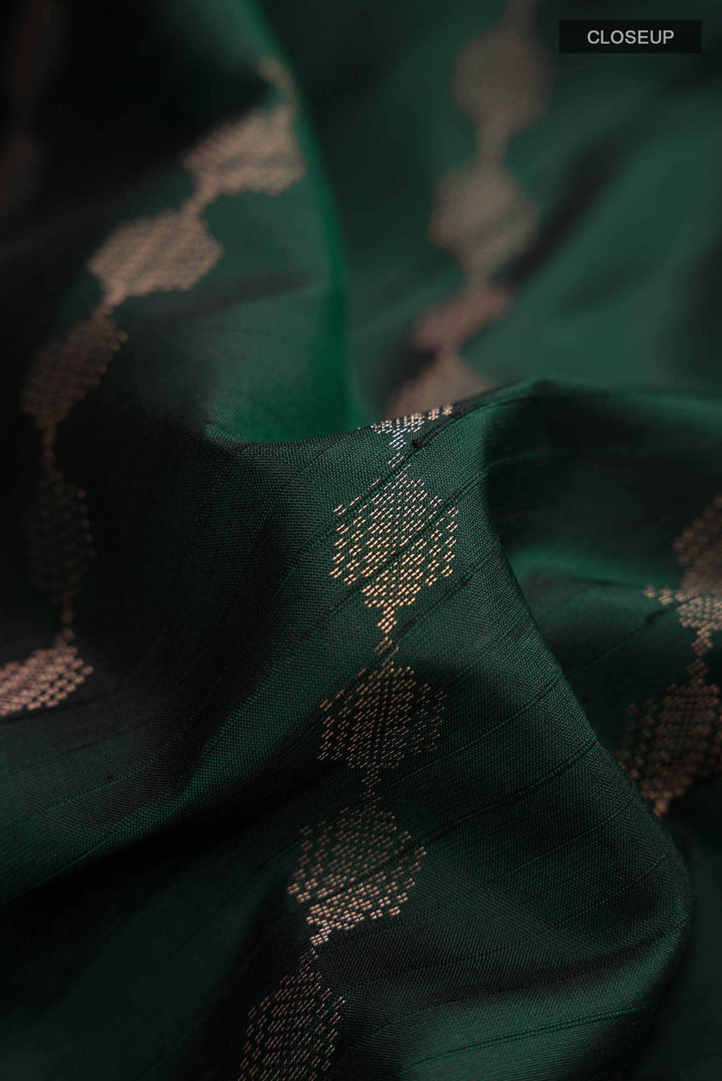 Bottle Green Soft Silk Saree