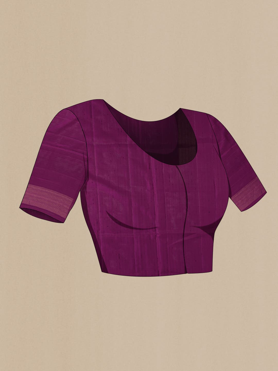 Purple Soft Silk Saree