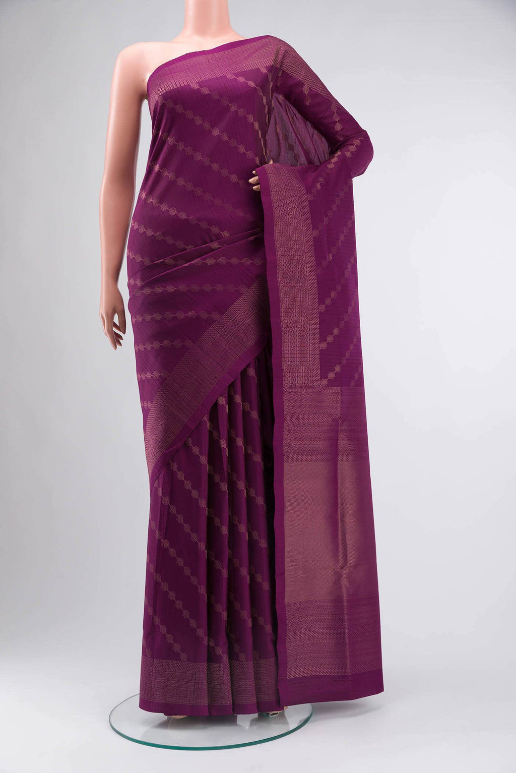 Purple Soft Silk Saree