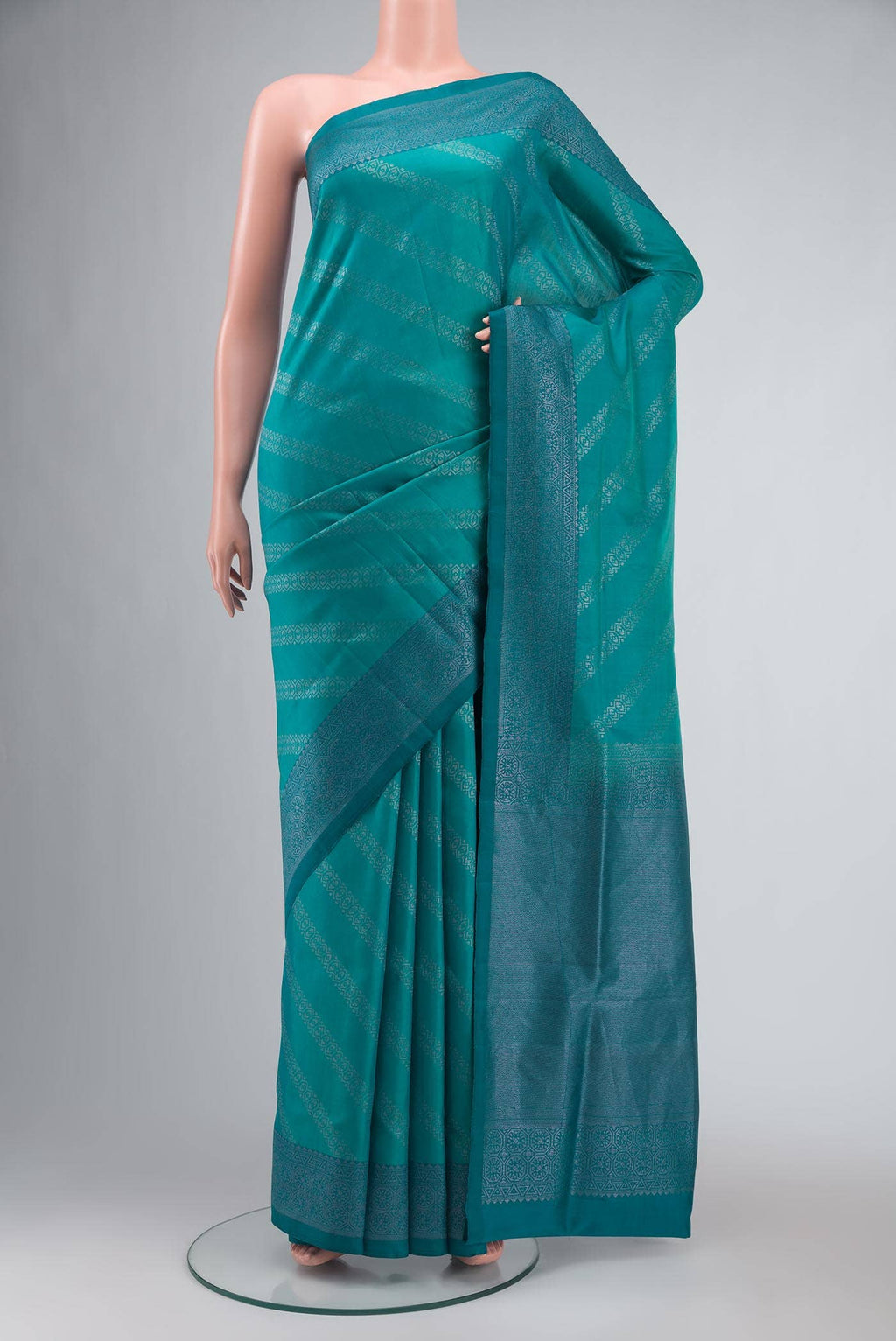 Blue Soft Silk Saree