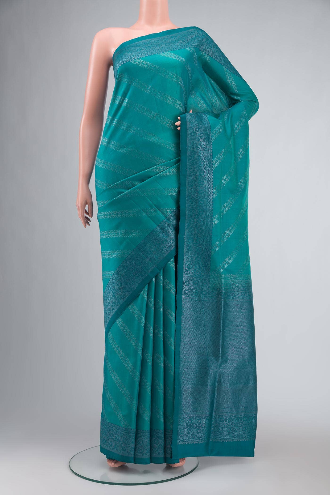 Blue Soft Silk Saree