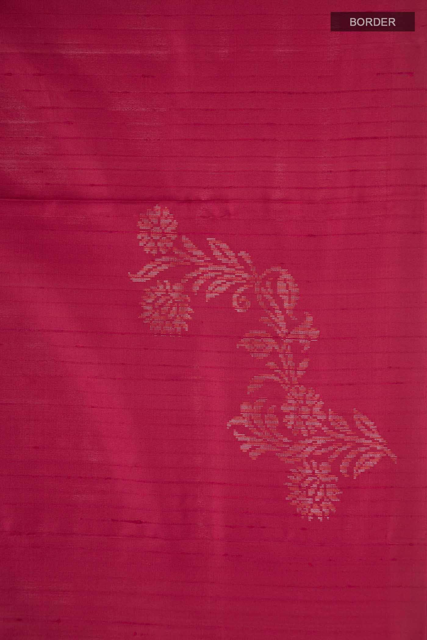 Maroon Soft Silk Saree