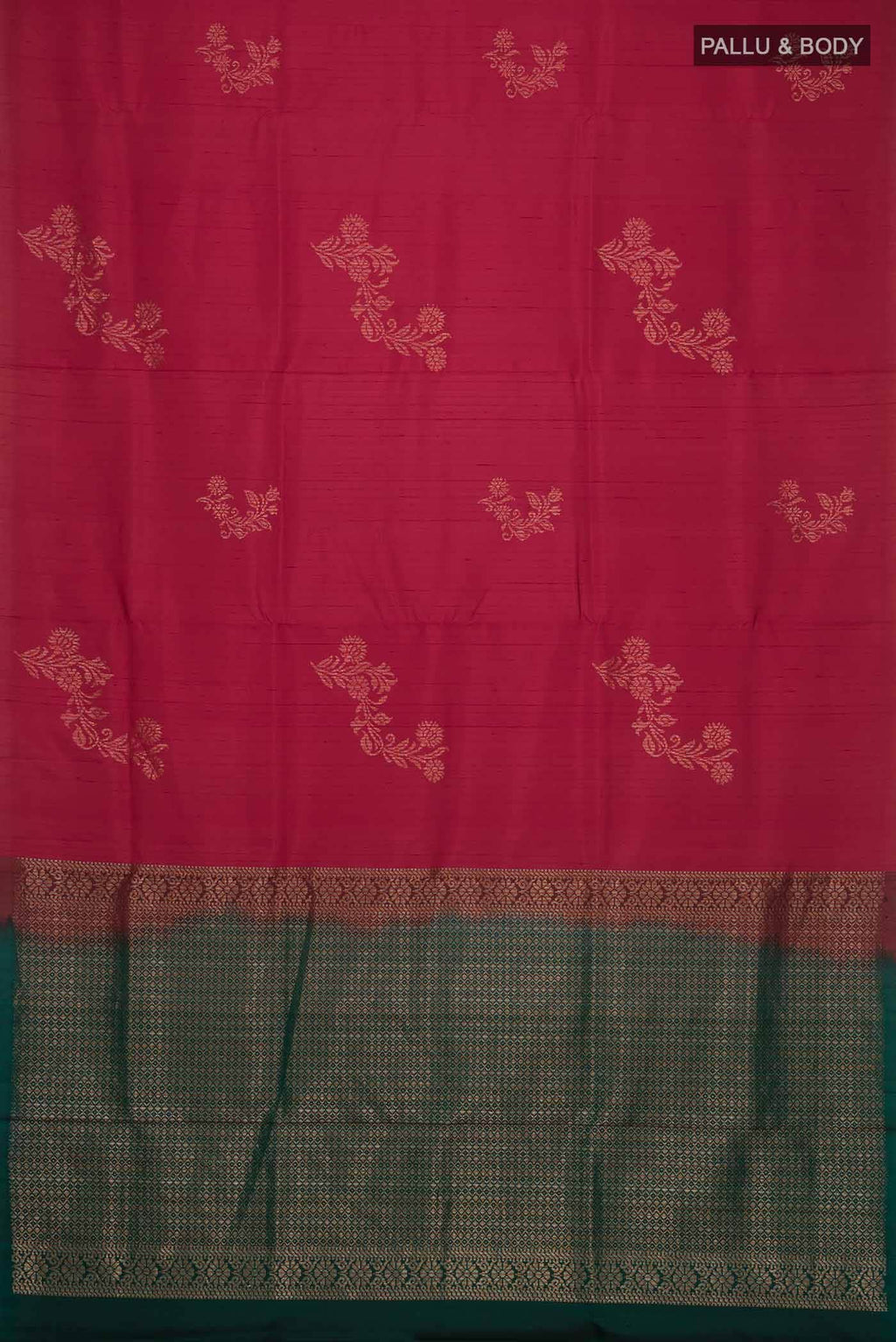 Maroon Soft Silk Saree