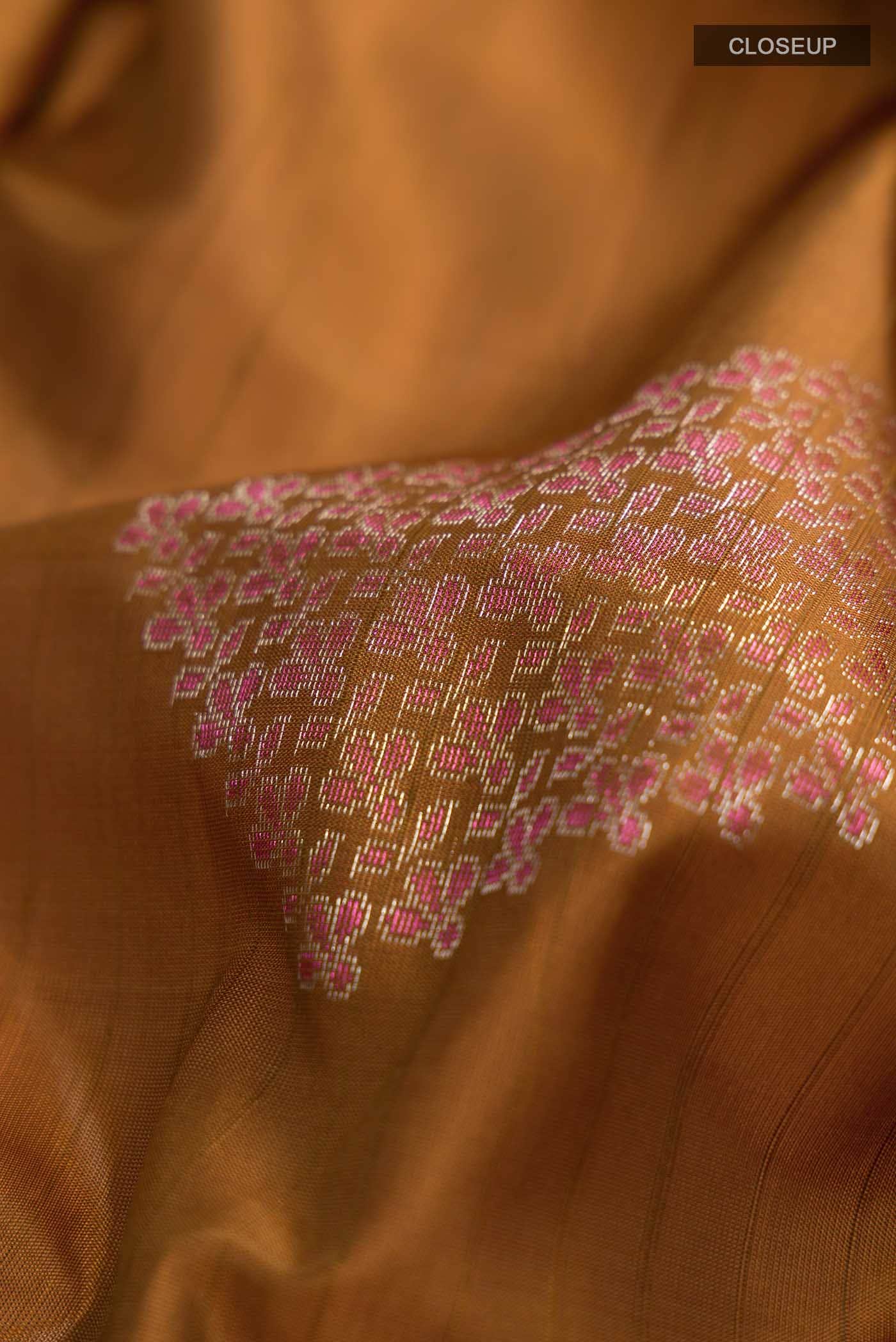 Mustard Soft Silk Saree