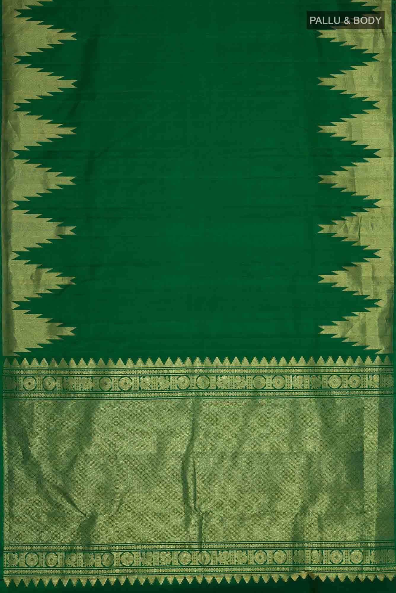 Green Kanchipuram Silk Saree