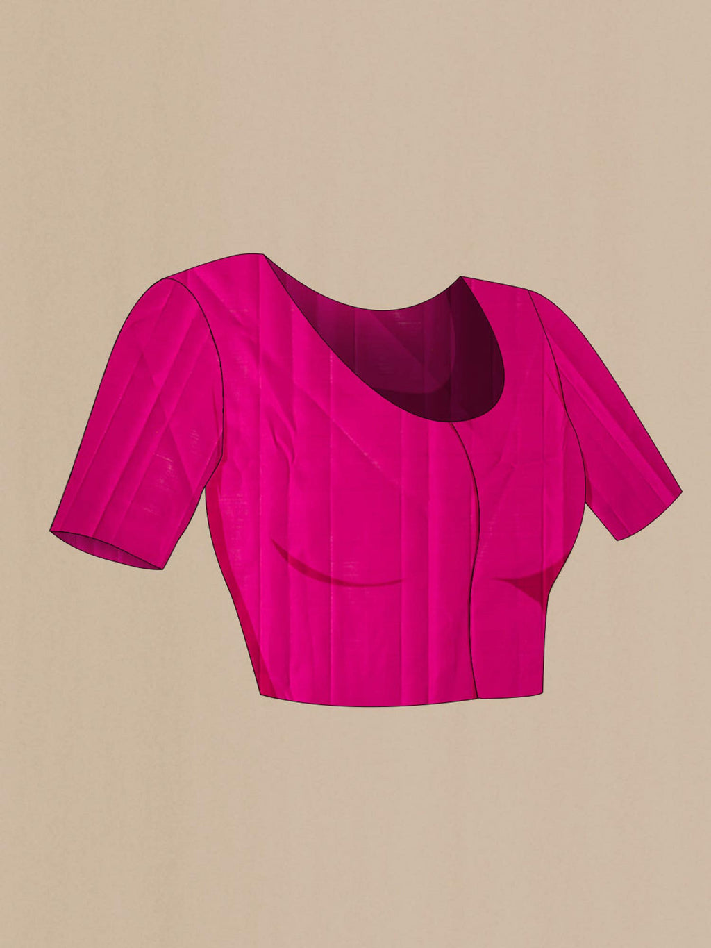 Orange Kanchipuram Silk Saree