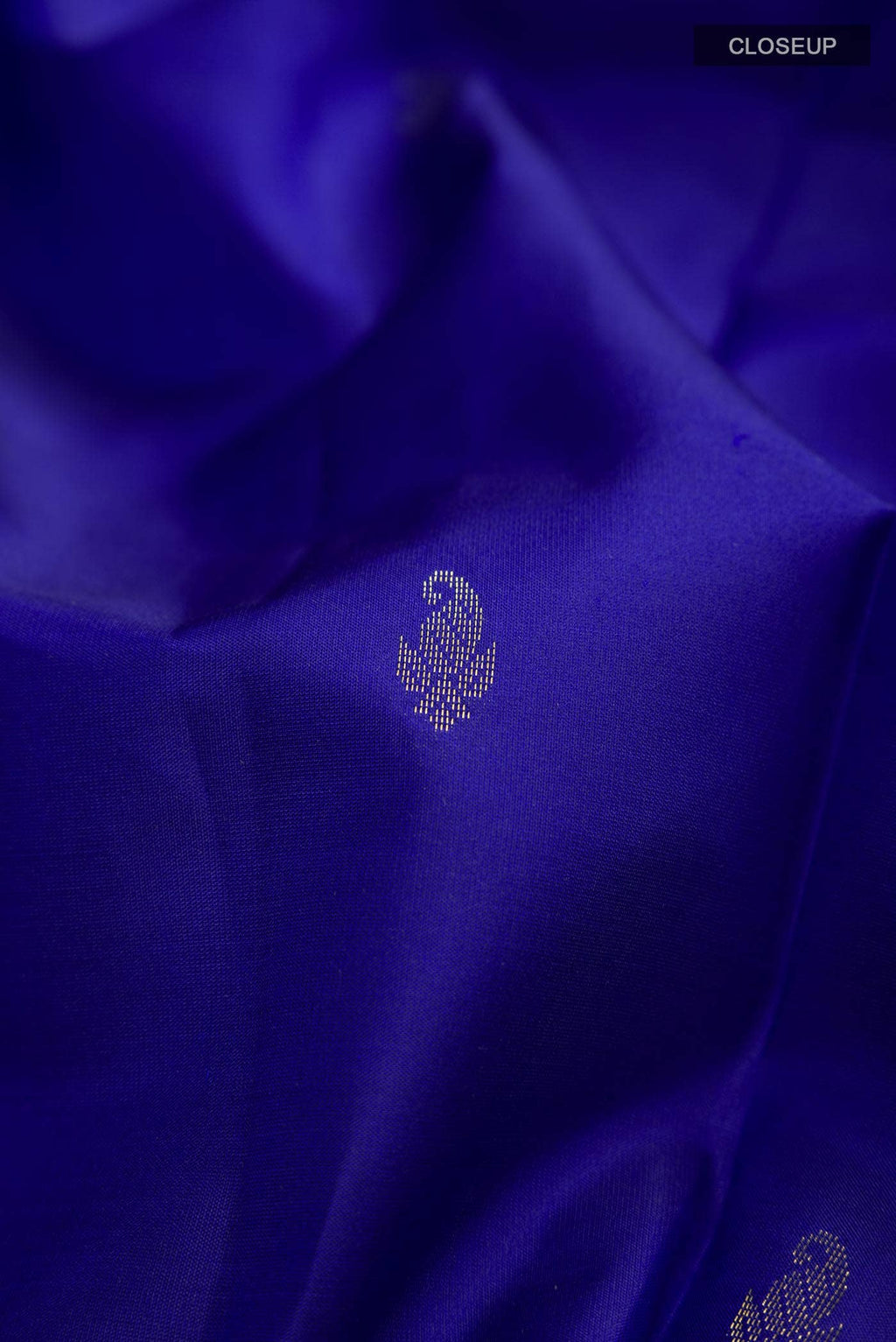Blue Kanchipuram Silk Saree