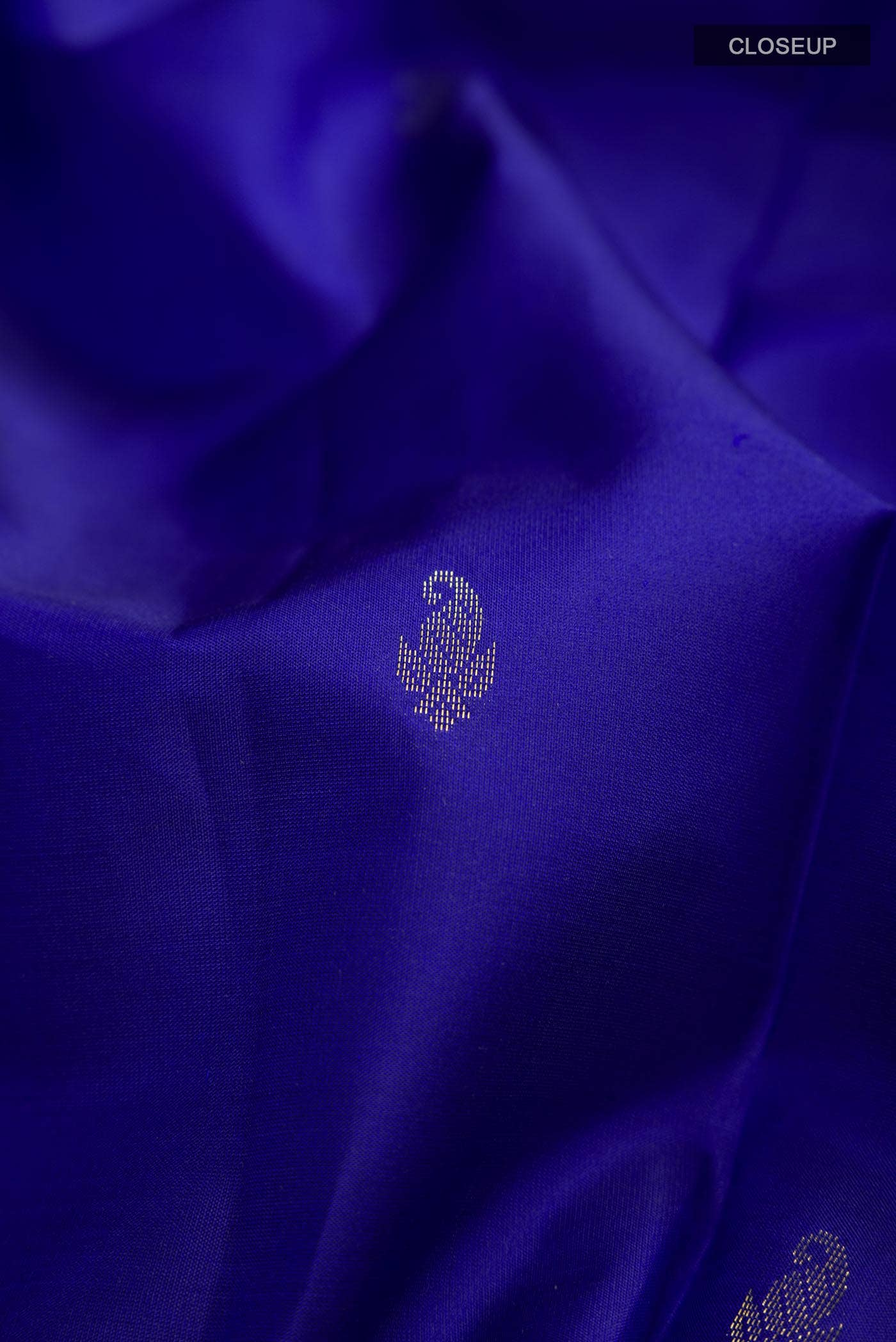 Blue Kanchipuram Silk Saree