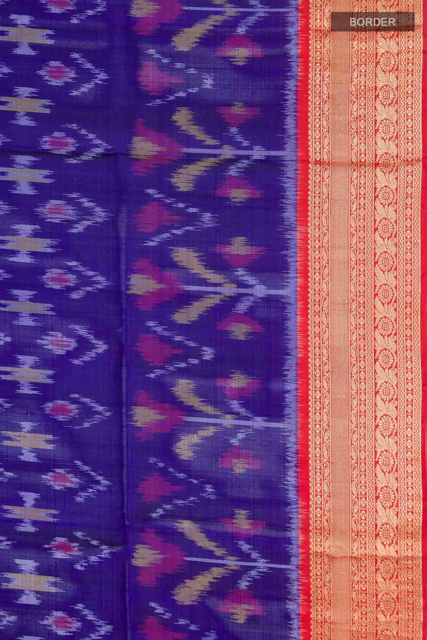 Blue Soft Silk Saree