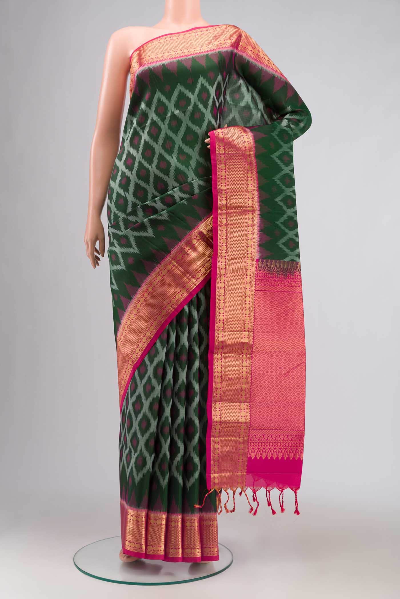 Green Soft Silk Saree