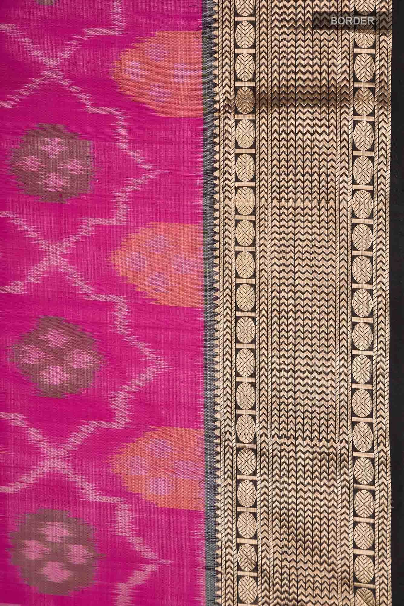 Light Magenta Soft Silk Saree