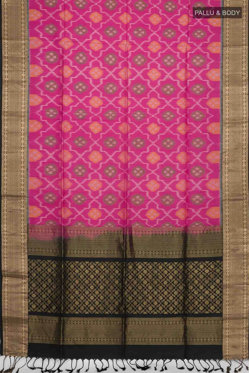 Light Magenta Soft Silk Saree