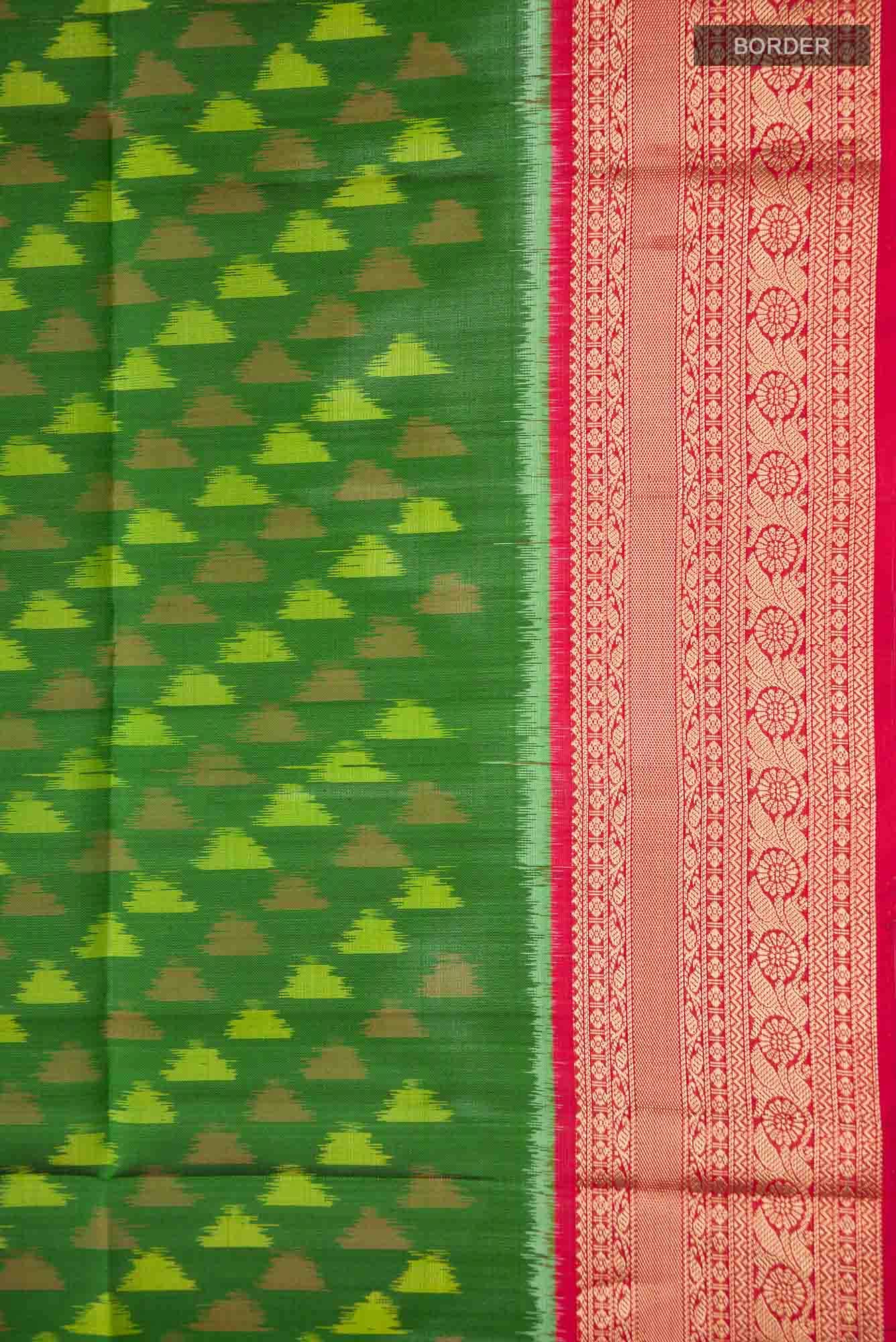 Green Soft Silk Saree