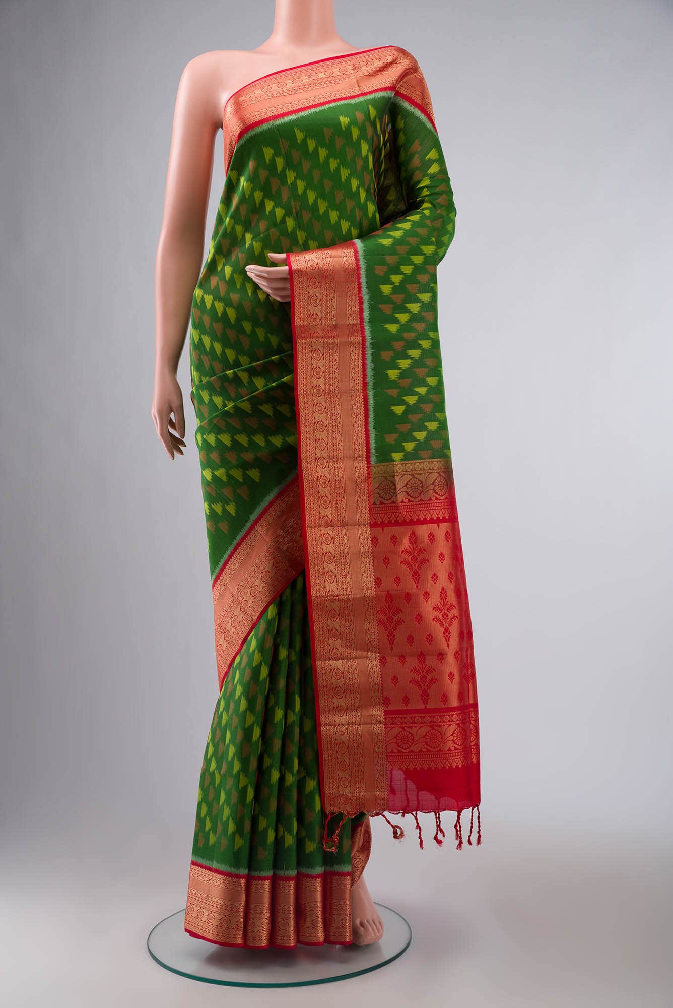 Green Soft Silk Saree